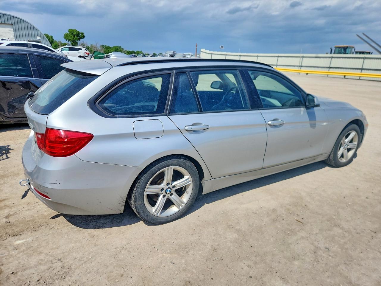2014 Bmw 328 Silver vin: WBA3G7C54EKN37536