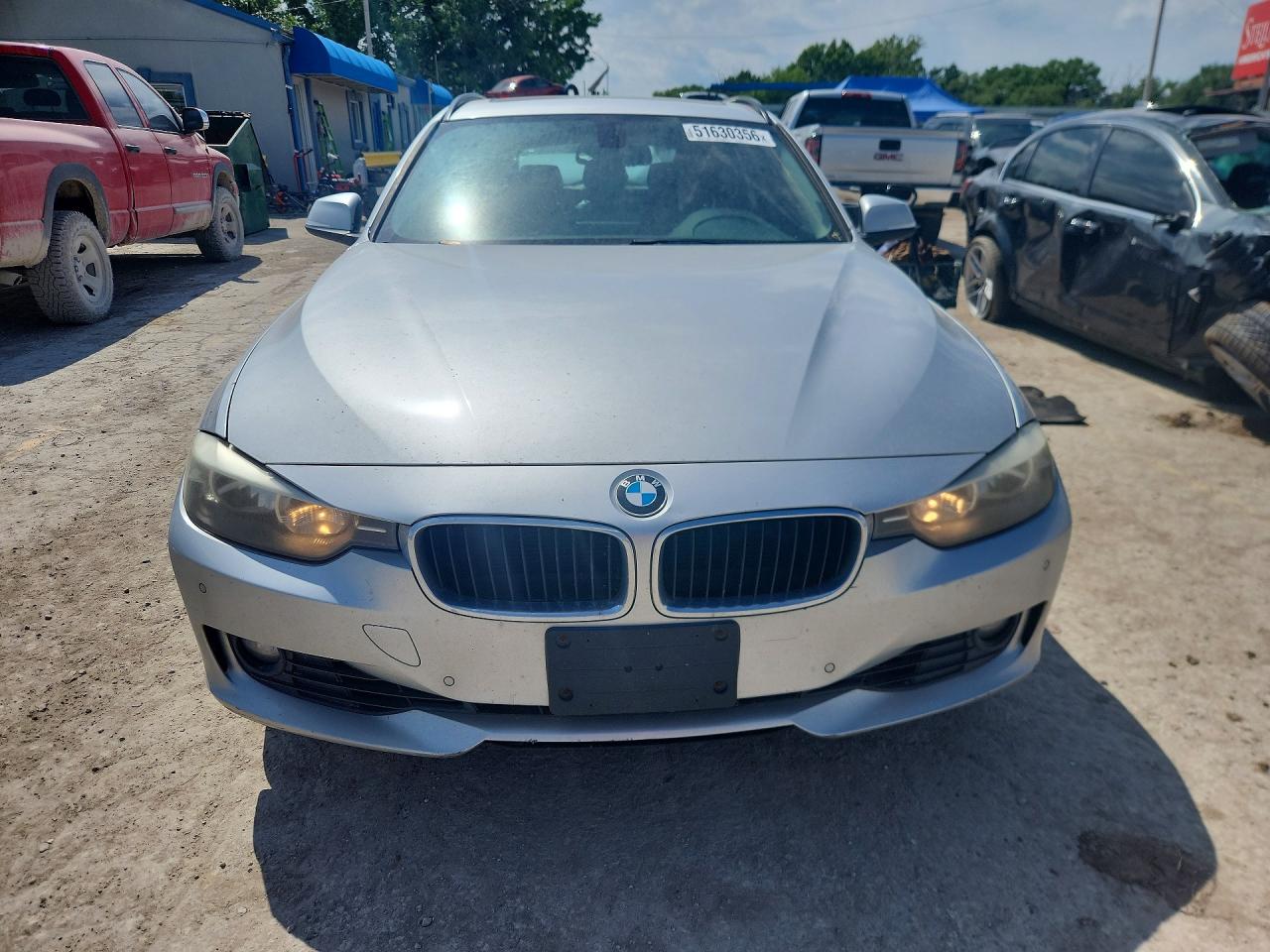 2014 Bmw 328 Silver vin: WBA3G7C54EKN37536