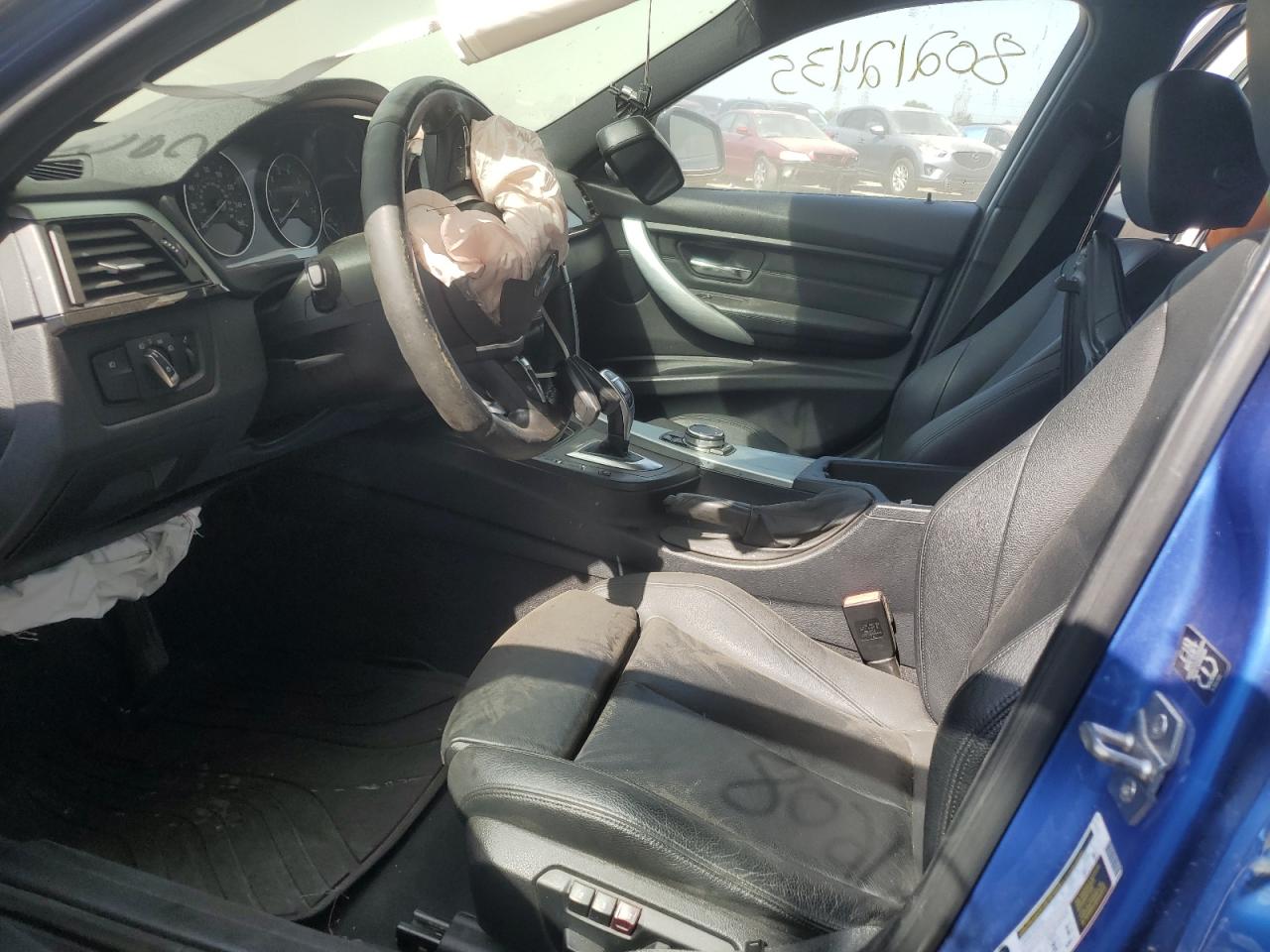 2015 Bmw 328 Xi Blue vin: WBA3G7C54FK297177