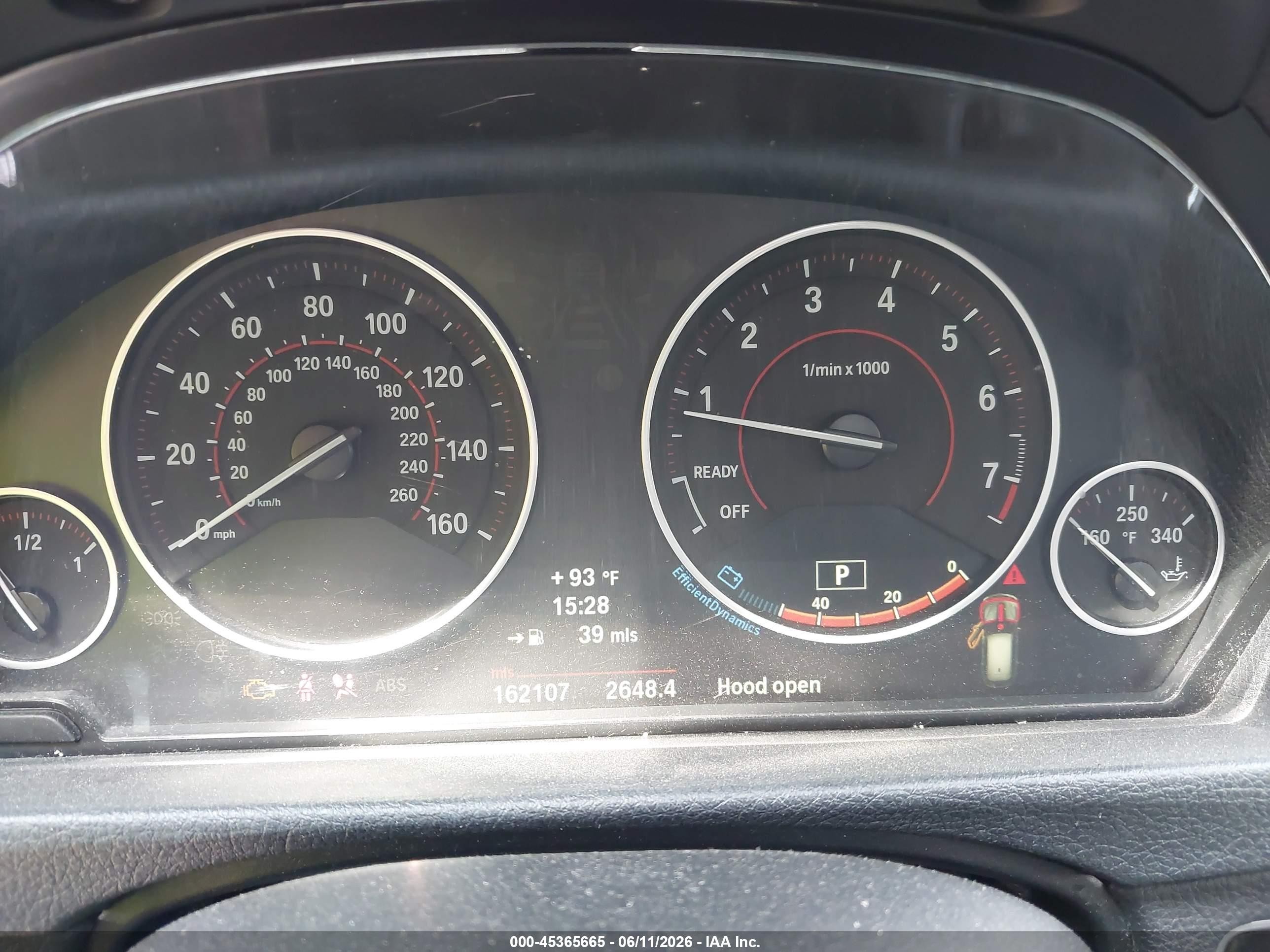2014 Bmw 328i Xdrive Black vin: WBA3G7C55EF186368