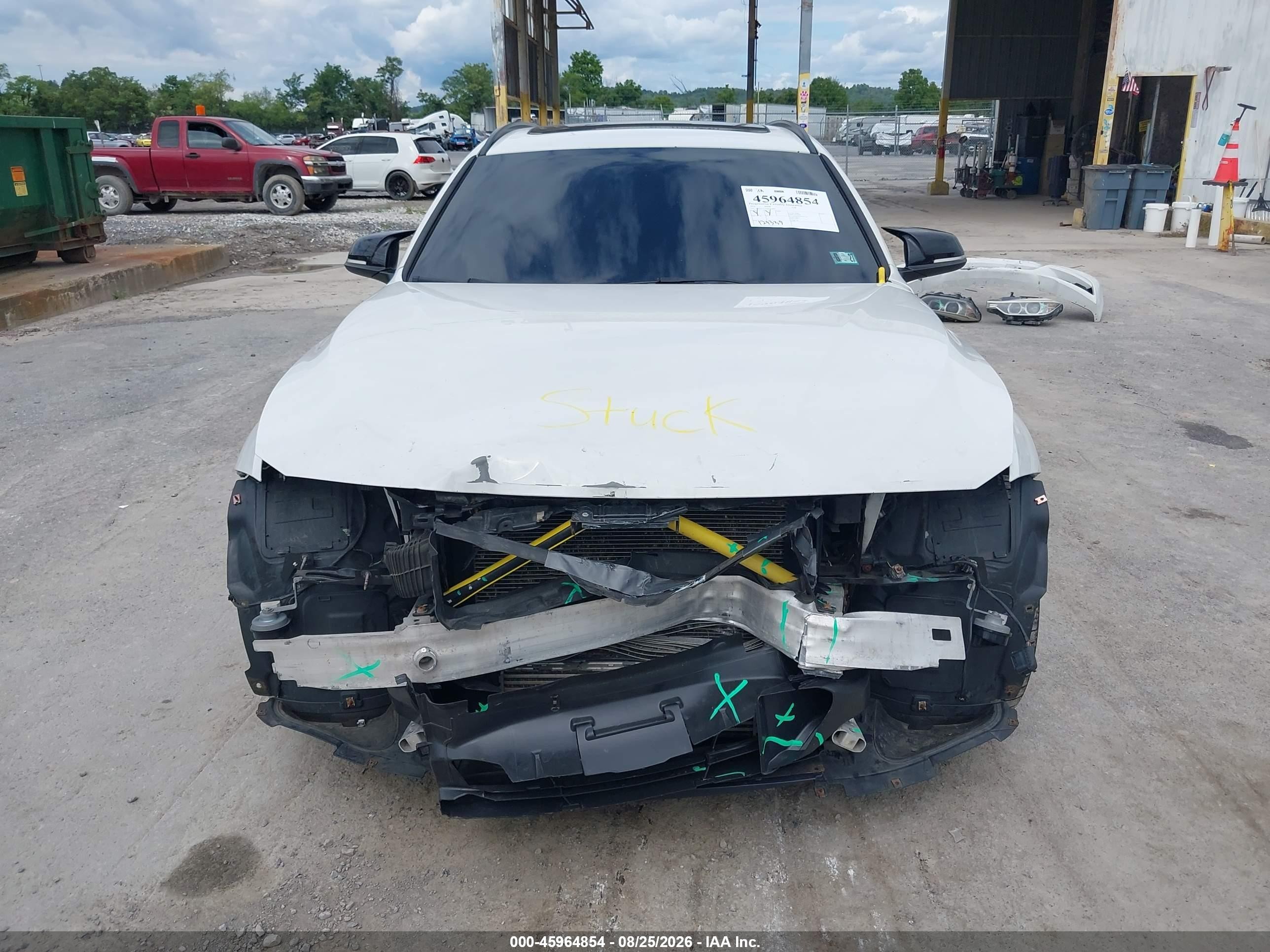 2014 Bmw 328i Xdrive White vin: WBA3G7C55EKN36007