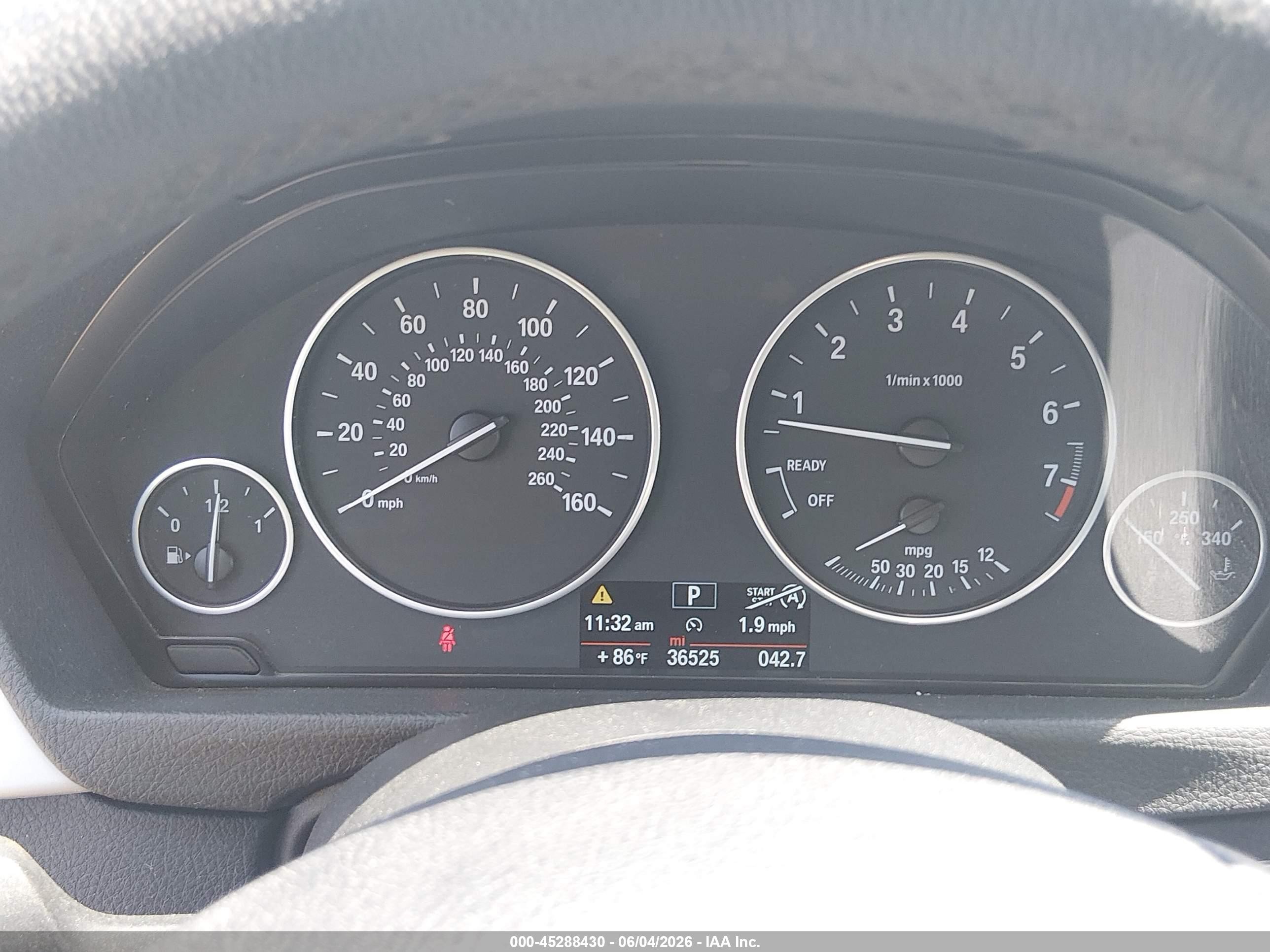 2014 Bmw 328i Xdrive Серый vin: WBA3G7C55EKN37996
