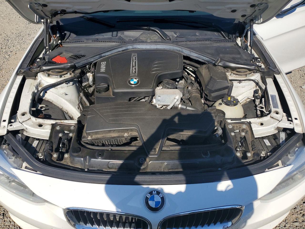 2015 Bmw 328 Xi White vin: WBA3G7C56FK481035