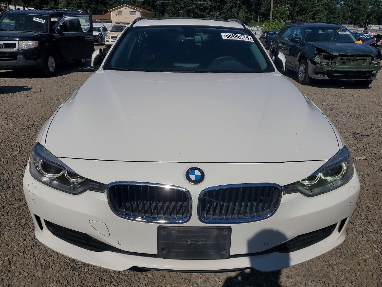 2015 Bmw 328 Xi White vin: WBA3G7C56FK481035