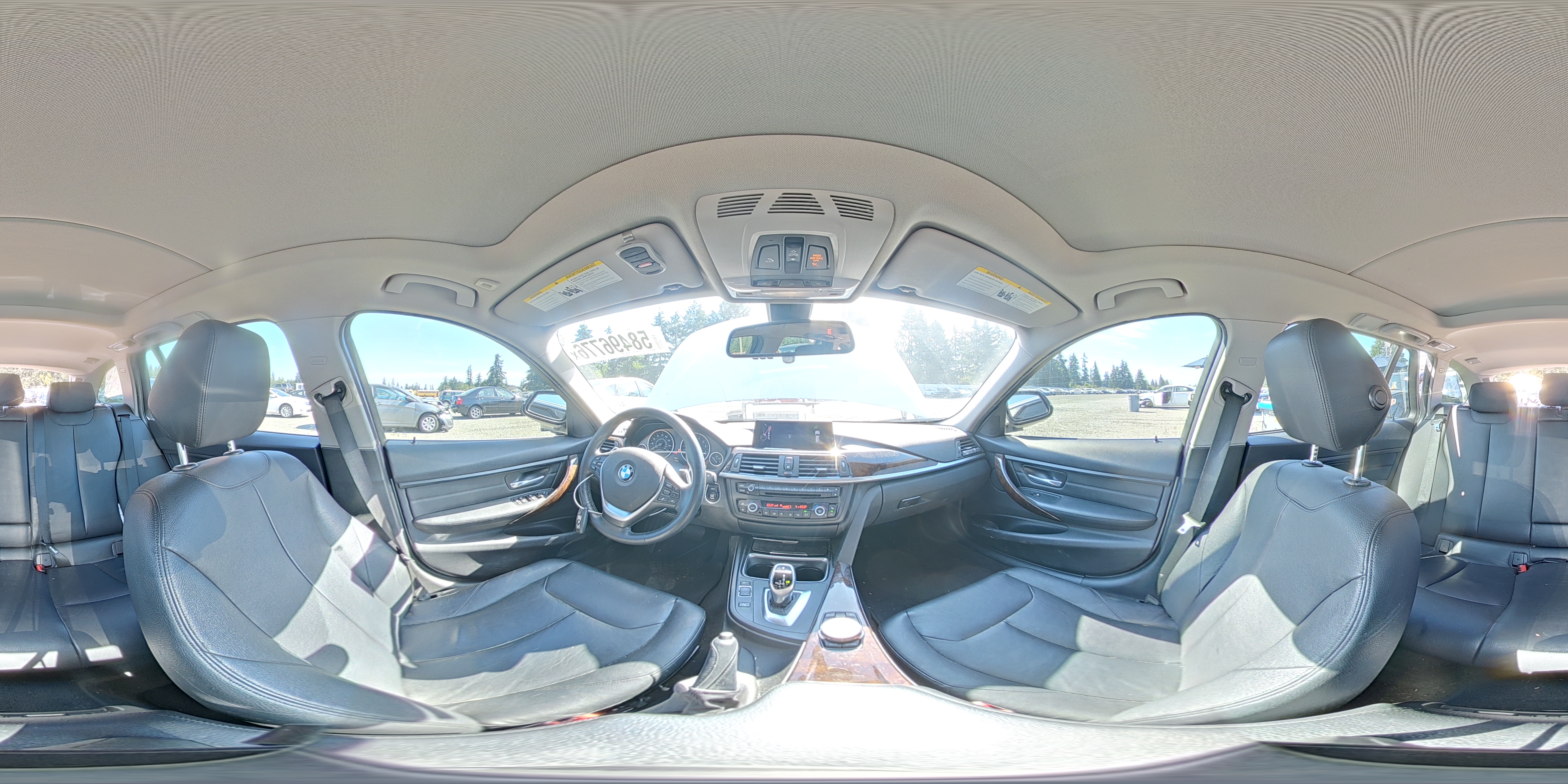 2015 Bmw 328 Xi White vin: WBA3G7C56FK481035