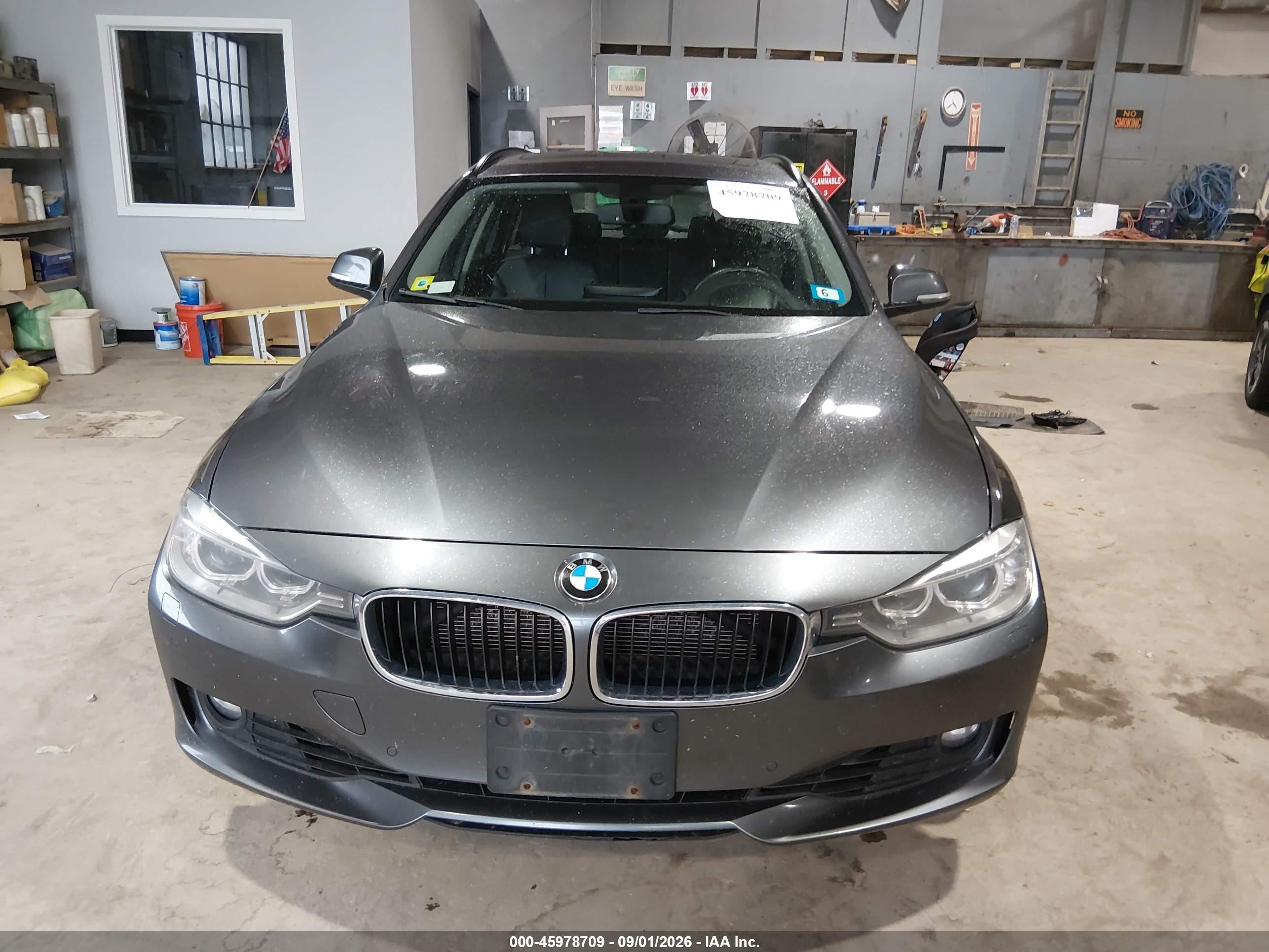 2014 Bmw 328i Xdrive Gray vin: WBA3G7C59EKN37273