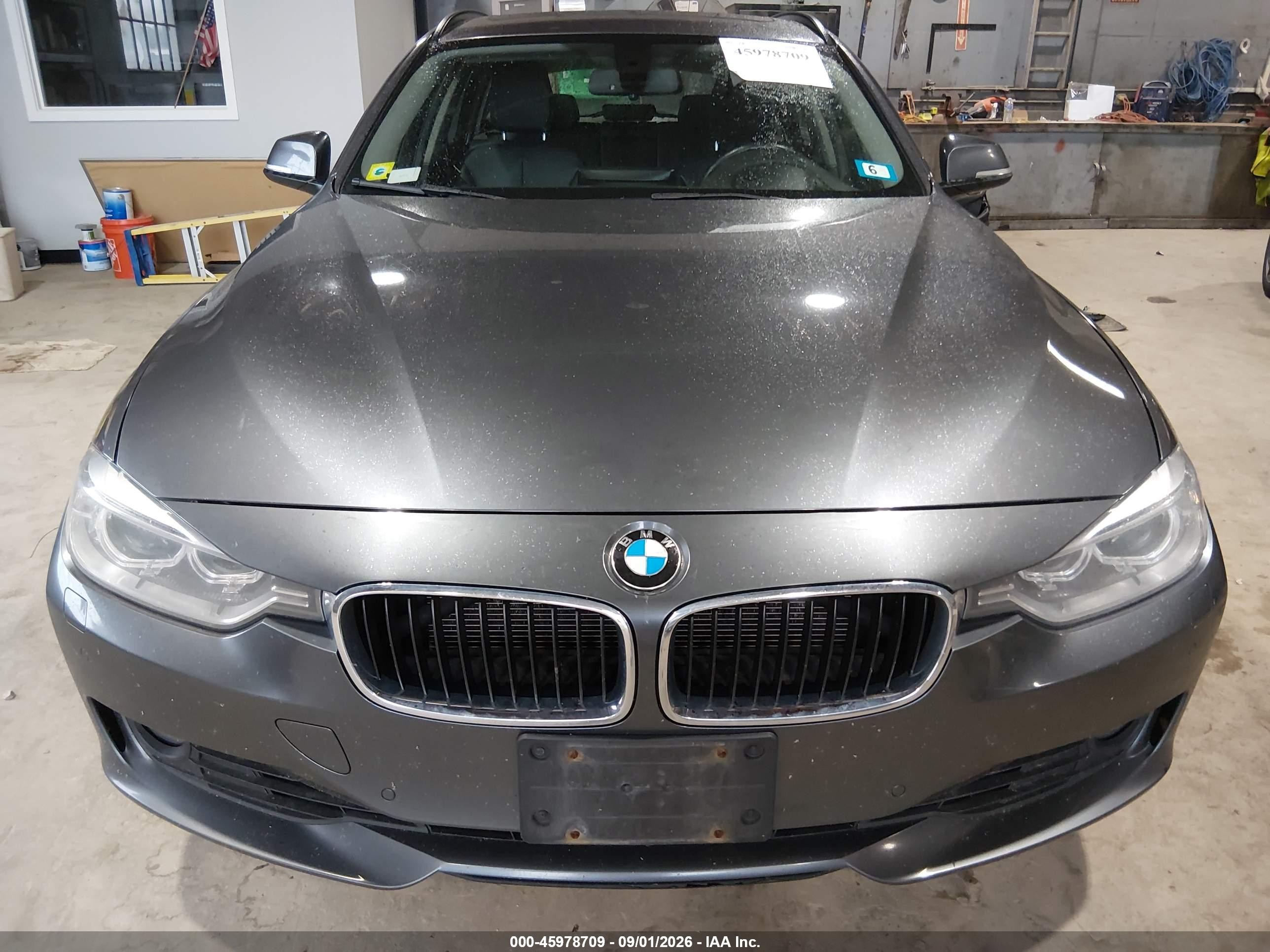 2014 Bmw 328i Xdrive Gray vin: WBA3G7C59EKN37273