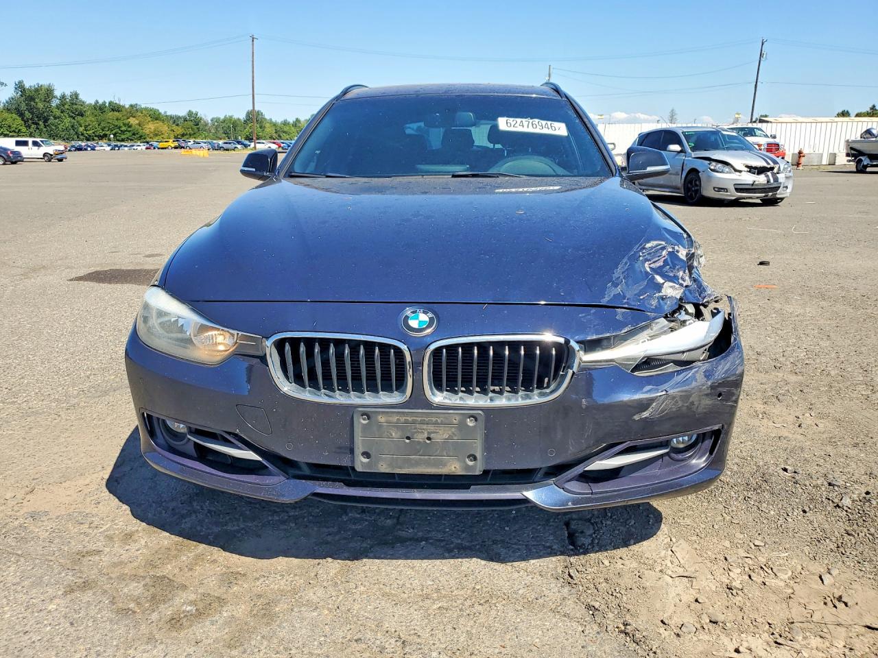 2015 Bmw 328 Xi Blue vin: WBA3G7C59FK297899