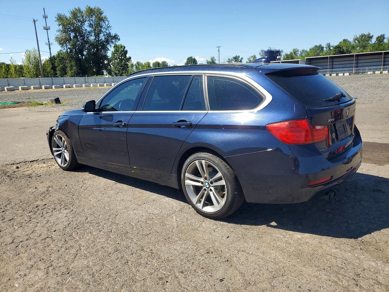2015 Bmw 328 Xi Blue vin: WBA3G7C59FK297899