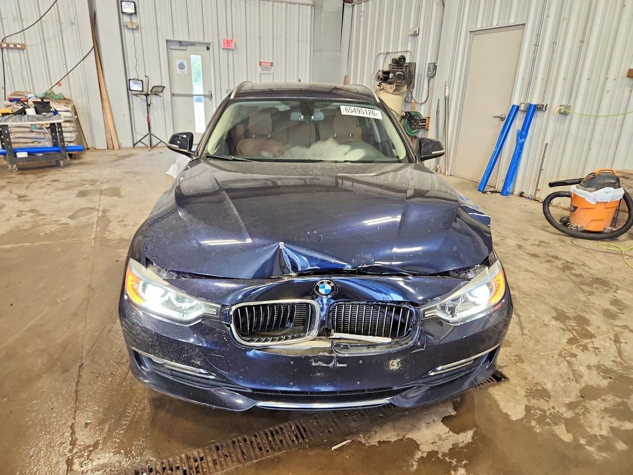 2014 Bmw 328 D Xdrive Blue vin: WBA3K5C52EKT33577