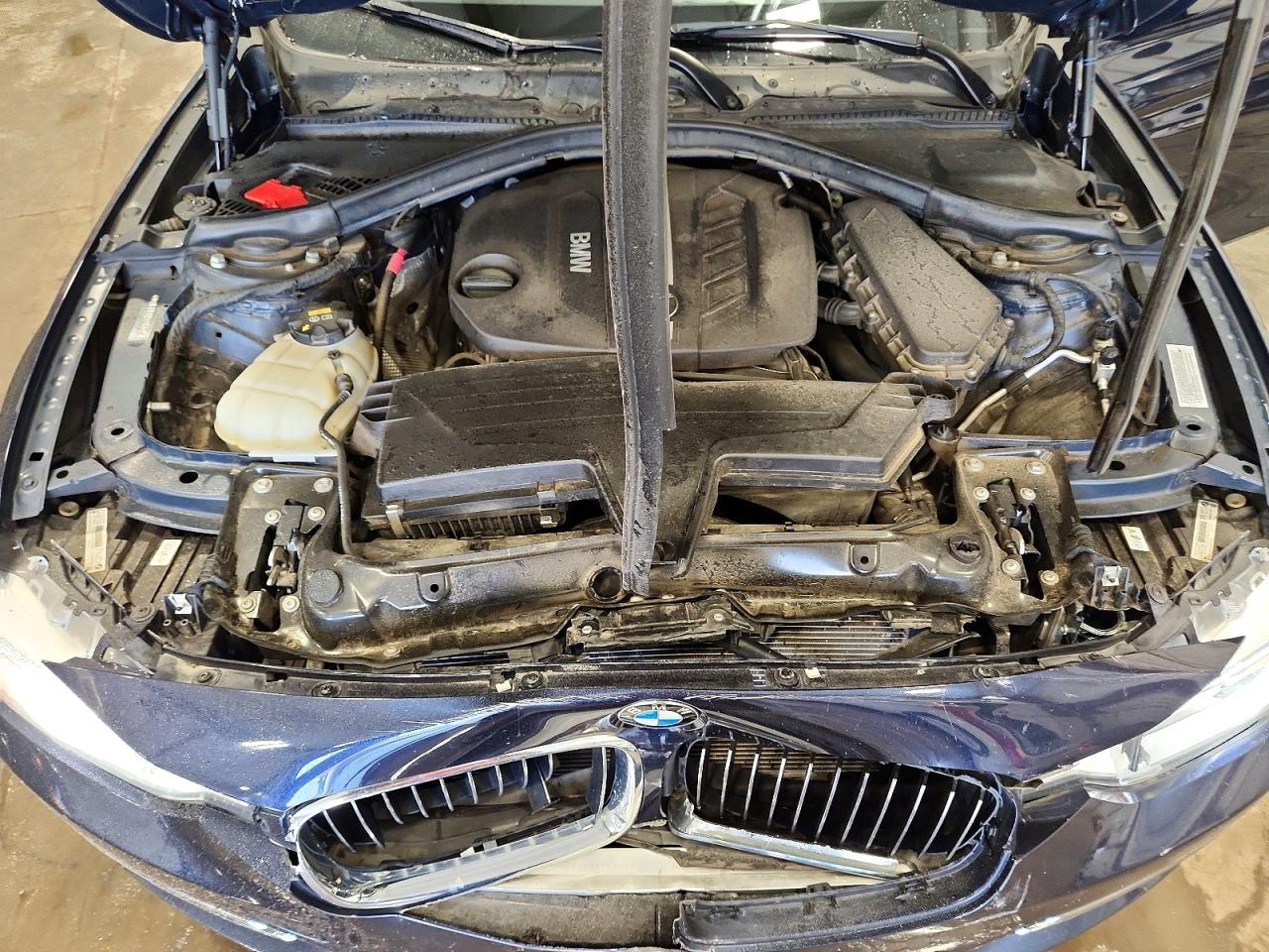 2014 Bmw 328 D Xdrive Blue vin: WBA3K5C52EKT33577