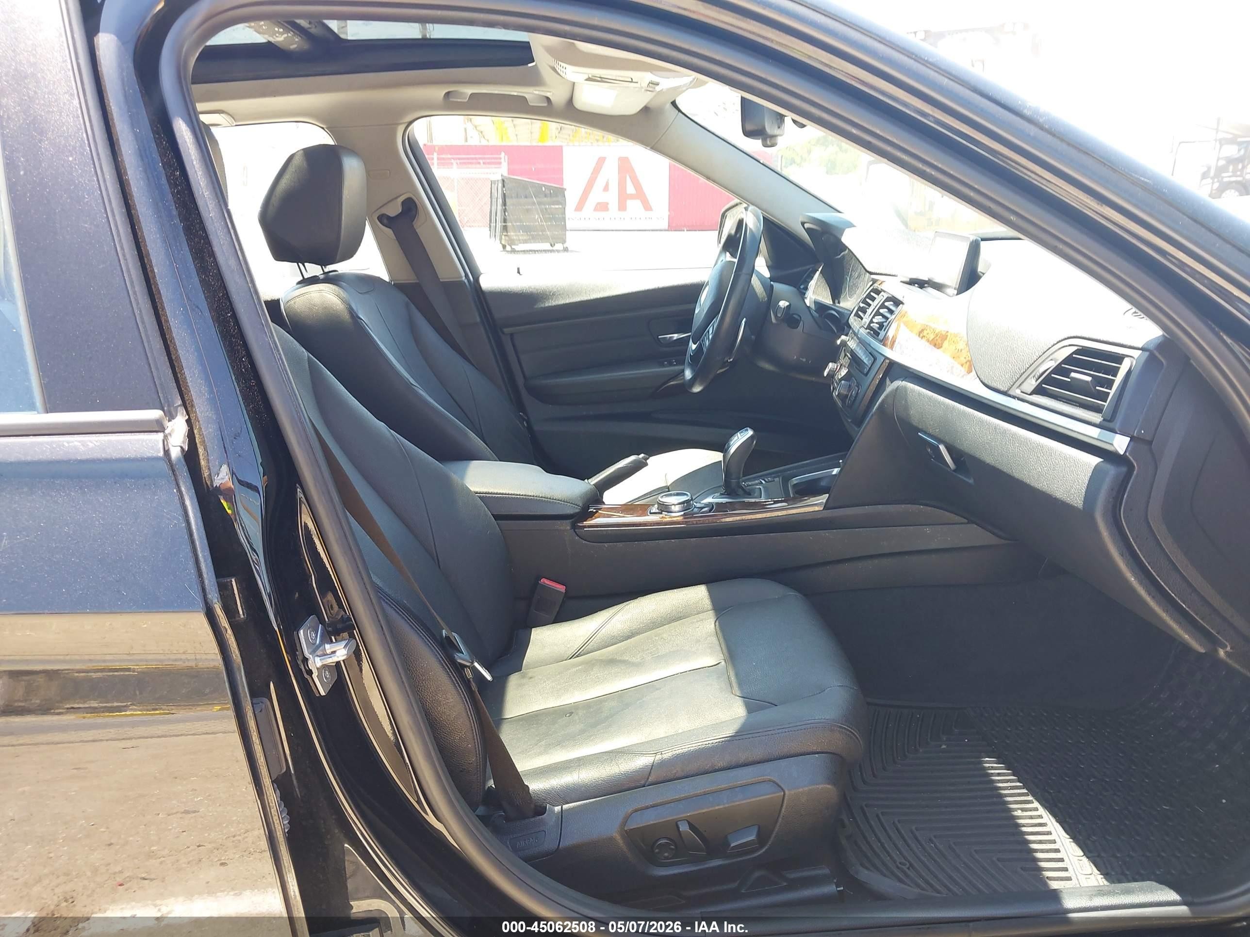 2014 Bmw 328d Xdrive Black vin: WBA3K5C54EK300256