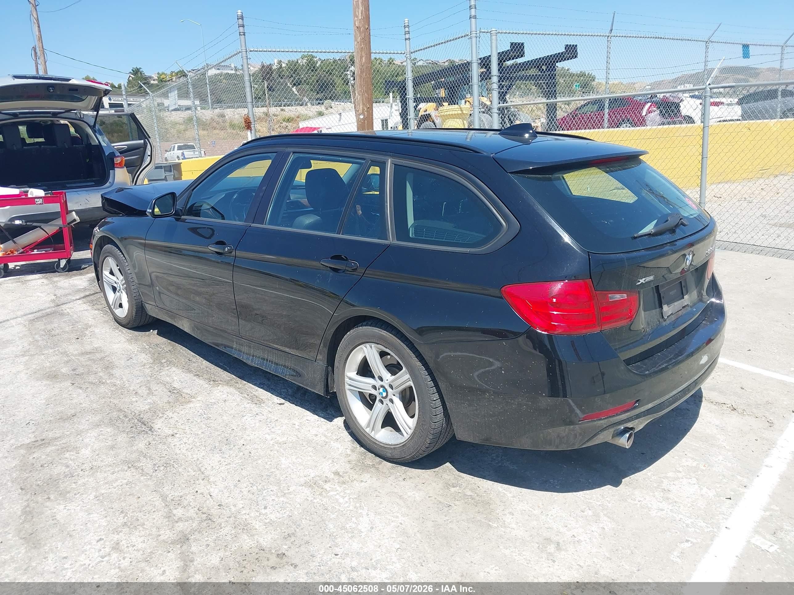 2014 Bmw 328d Xdrive Black vin: WBA3K5C54EK300256
