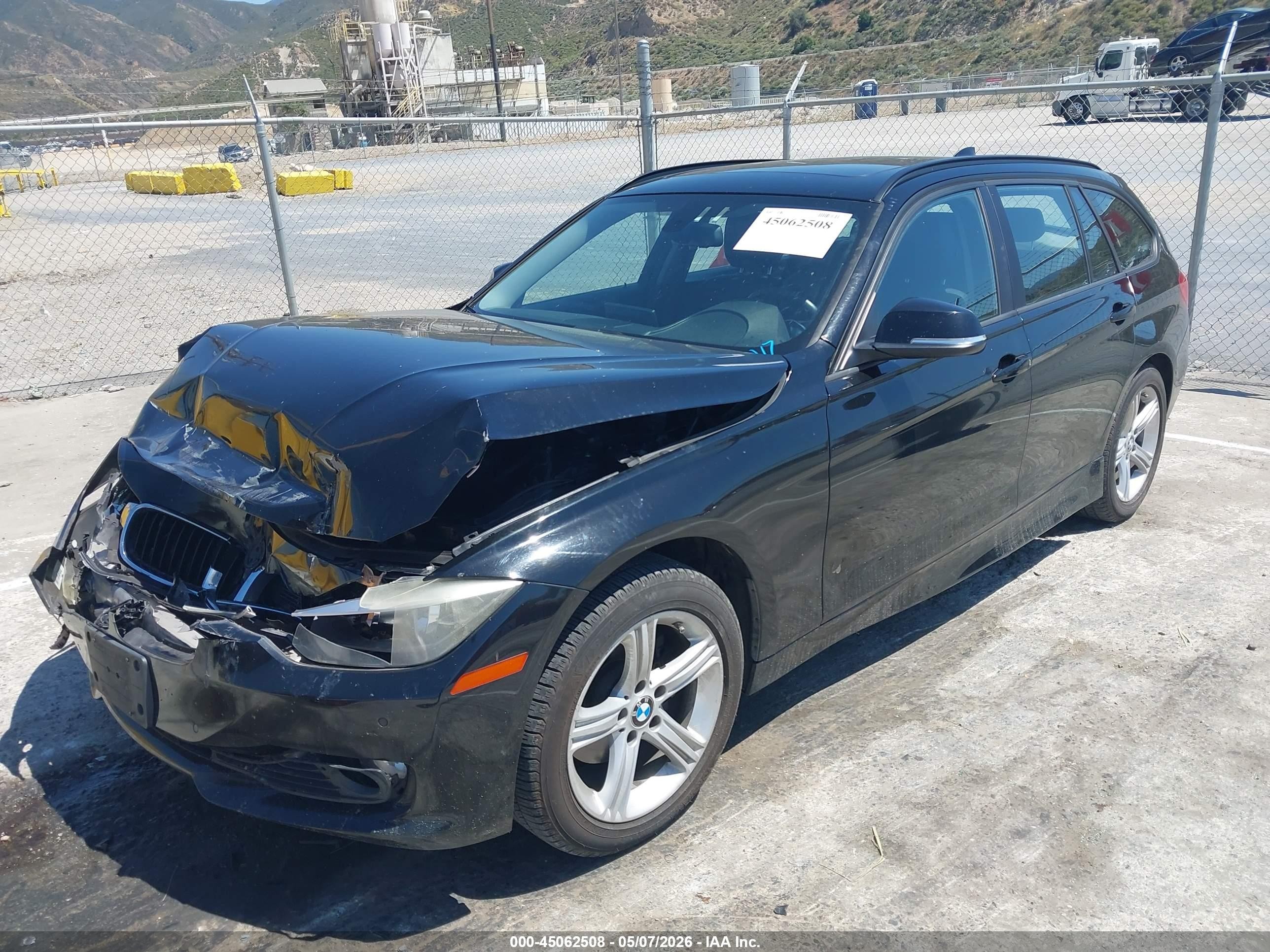 2014 Bmw 328d Xdrive Black vin: WBA3K5C54EK300256