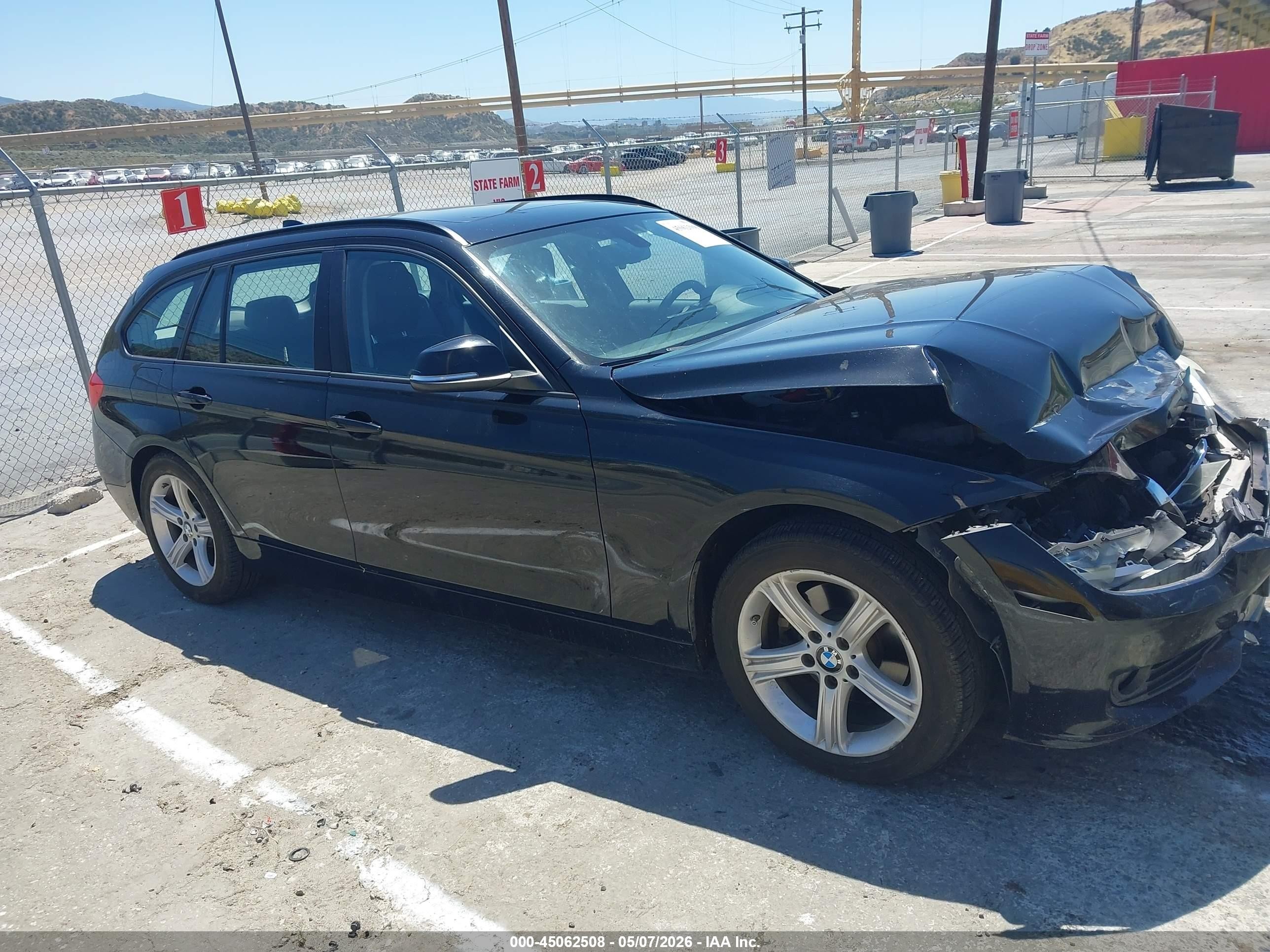 2014 Bmw 328d Xdrive Black vin: WBA3K5C54EK300256