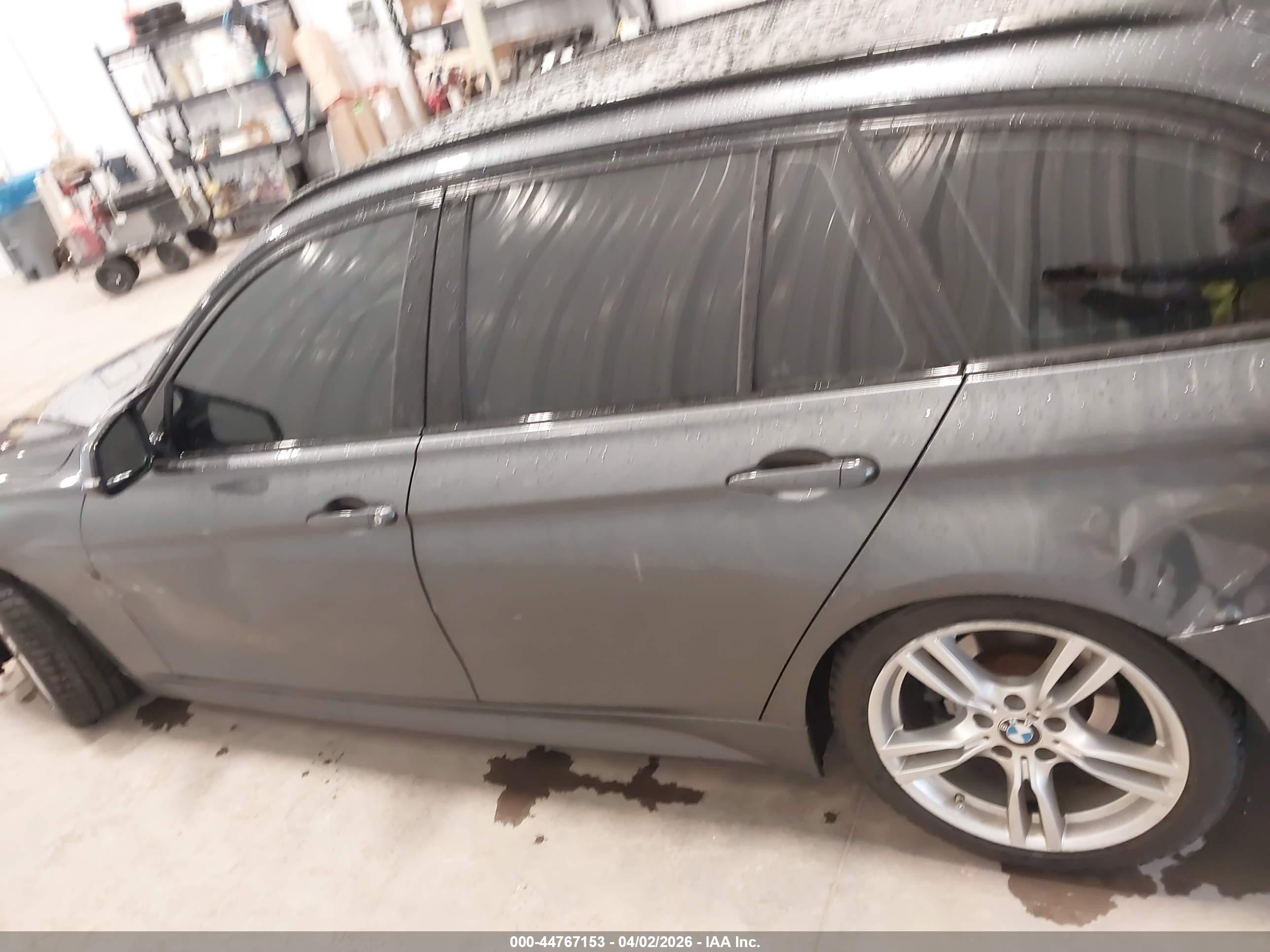 2014 Bmw 328d Xdrive Gray vin: WBA3K5C57EKT33851