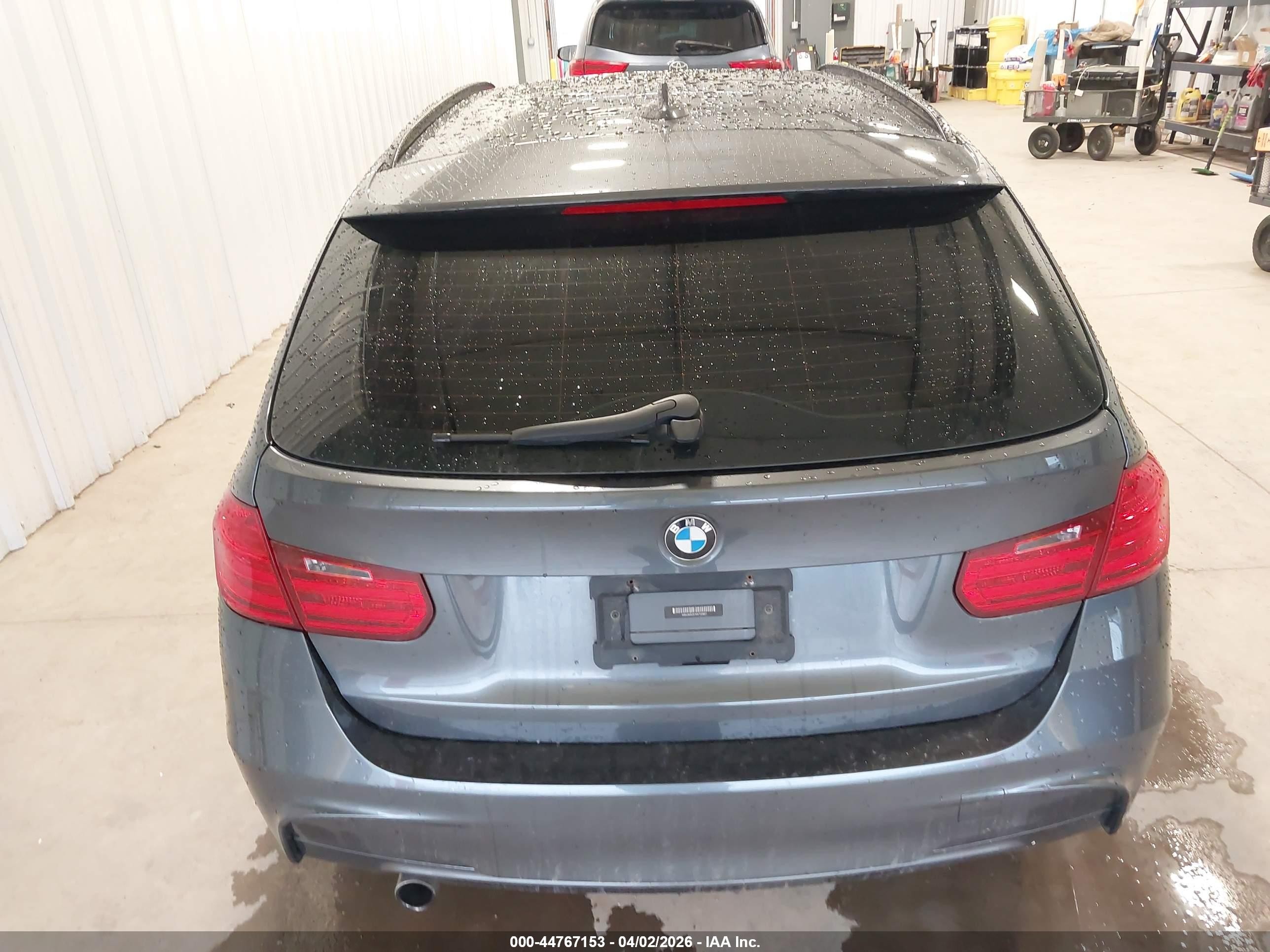 2014 Bmw 328d Xdrive Gray vin: WBA3K5C57EKT33851
