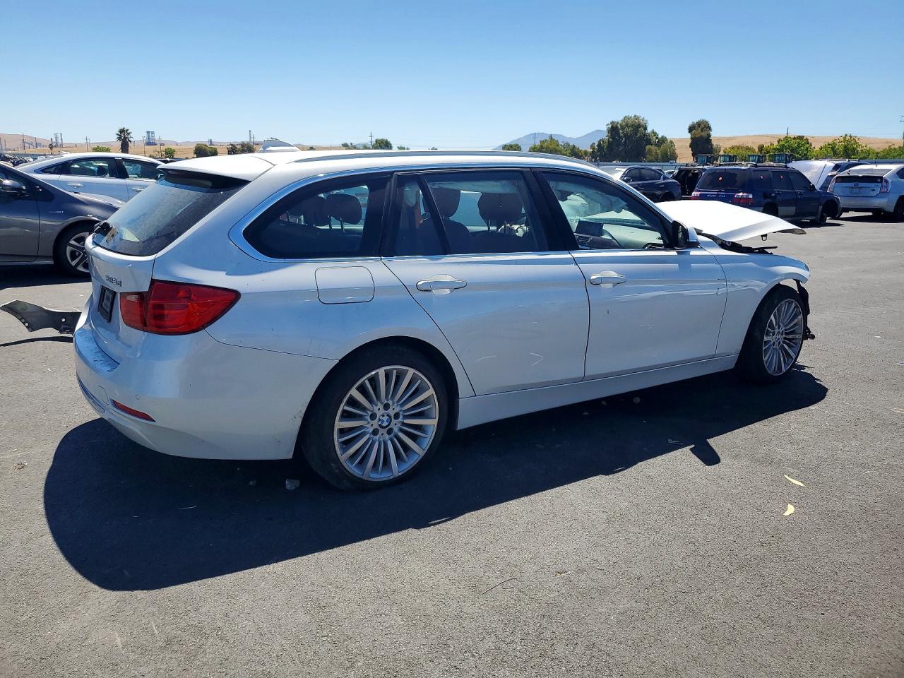 2014 Bmw 328 D Xdrive White vin: WBA3K5C58EKT33602