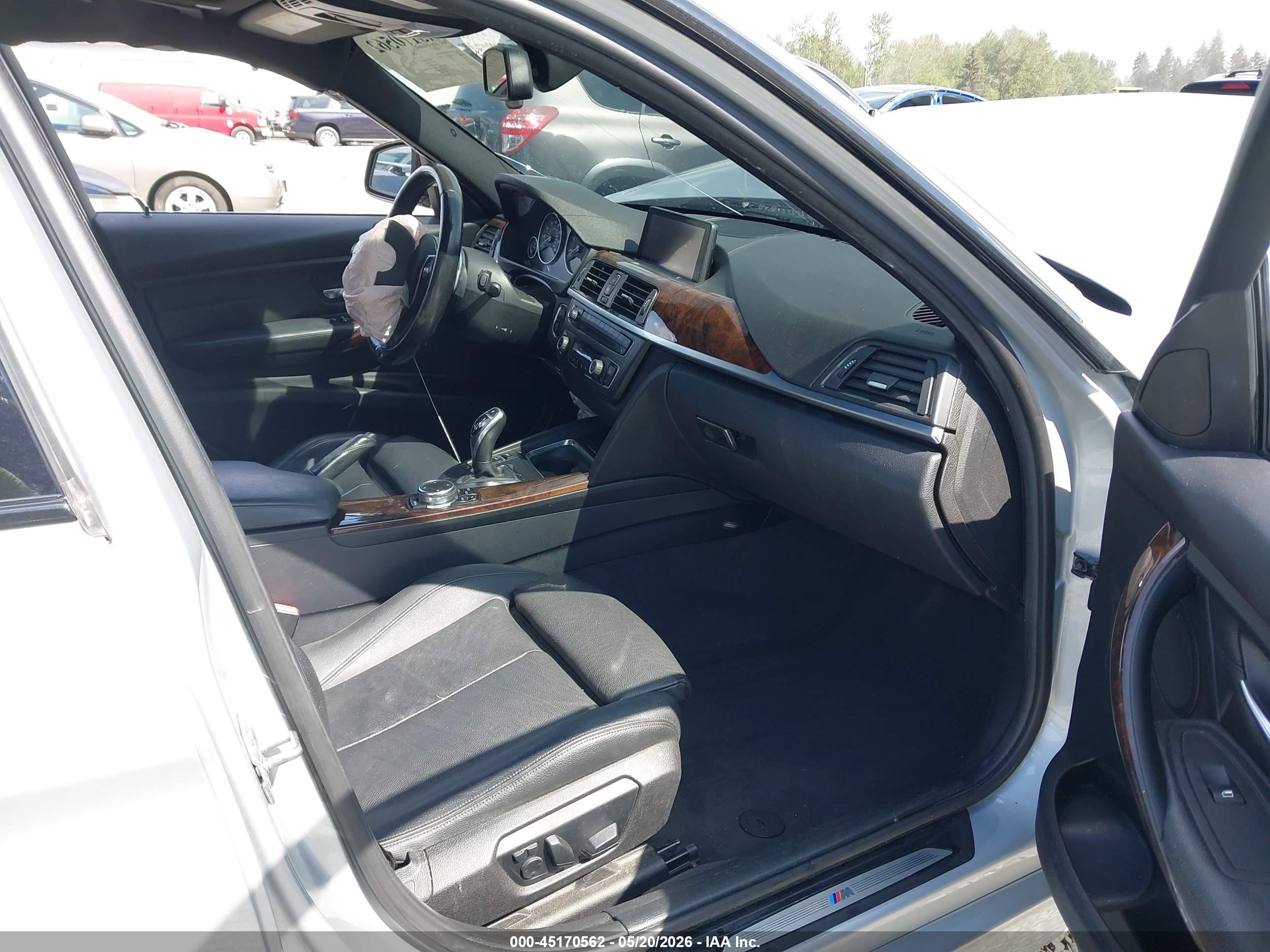 2015 Bmw 328d Xdrive Gray vin: WBA3K5C5XFK301641