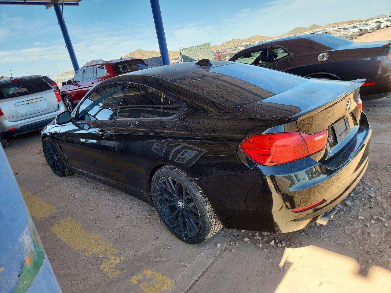 2014 Bmw 428 I Black vin: WBA3N3C50EK230704