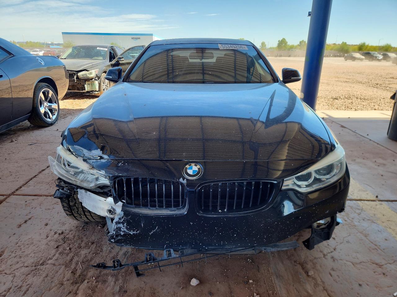 2014 Bmw 428 I Black vin: WBA3N3C50EK230704