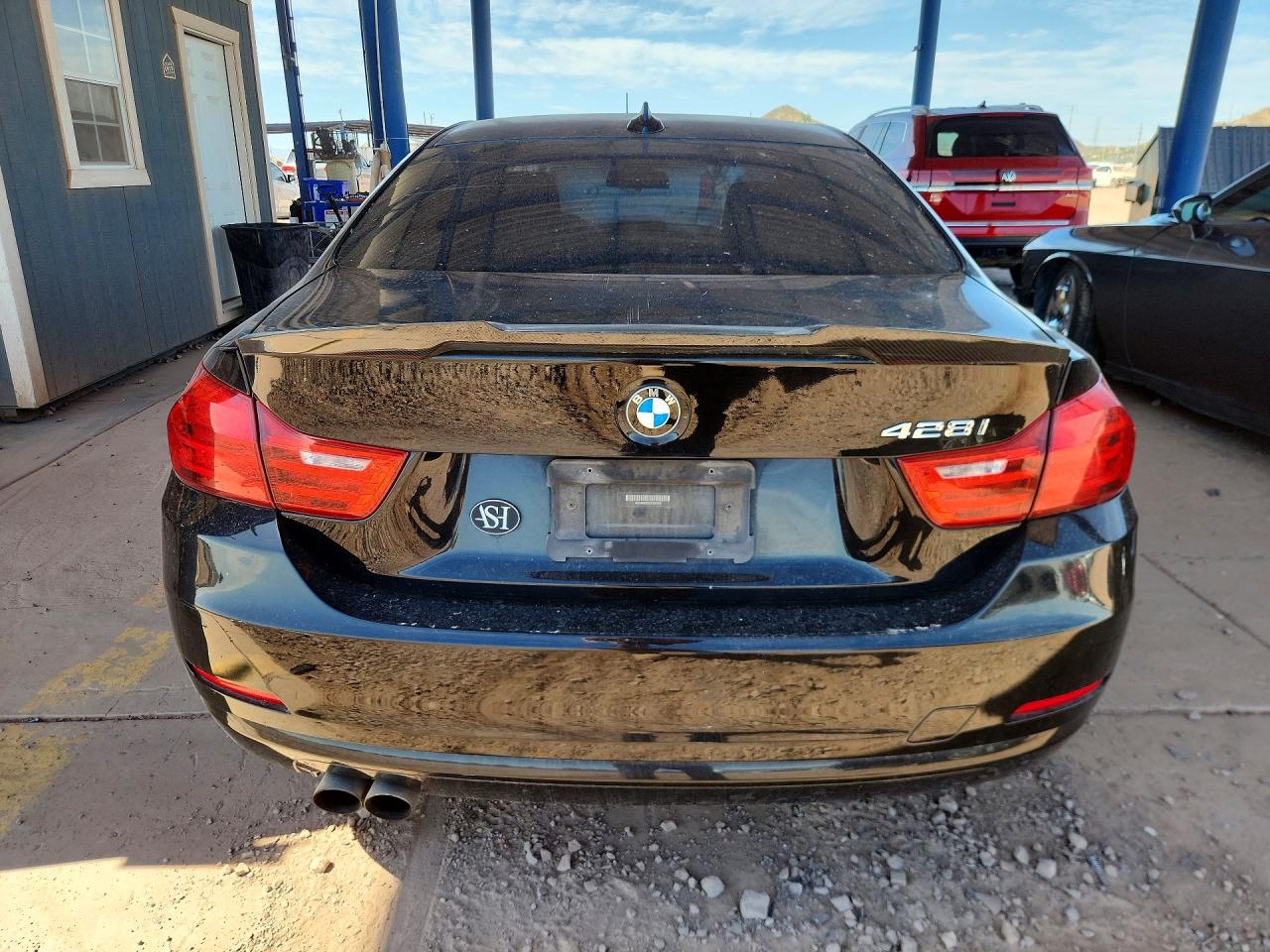2014 Bmw 428 I Black vin: WBA3N3C50EK230704