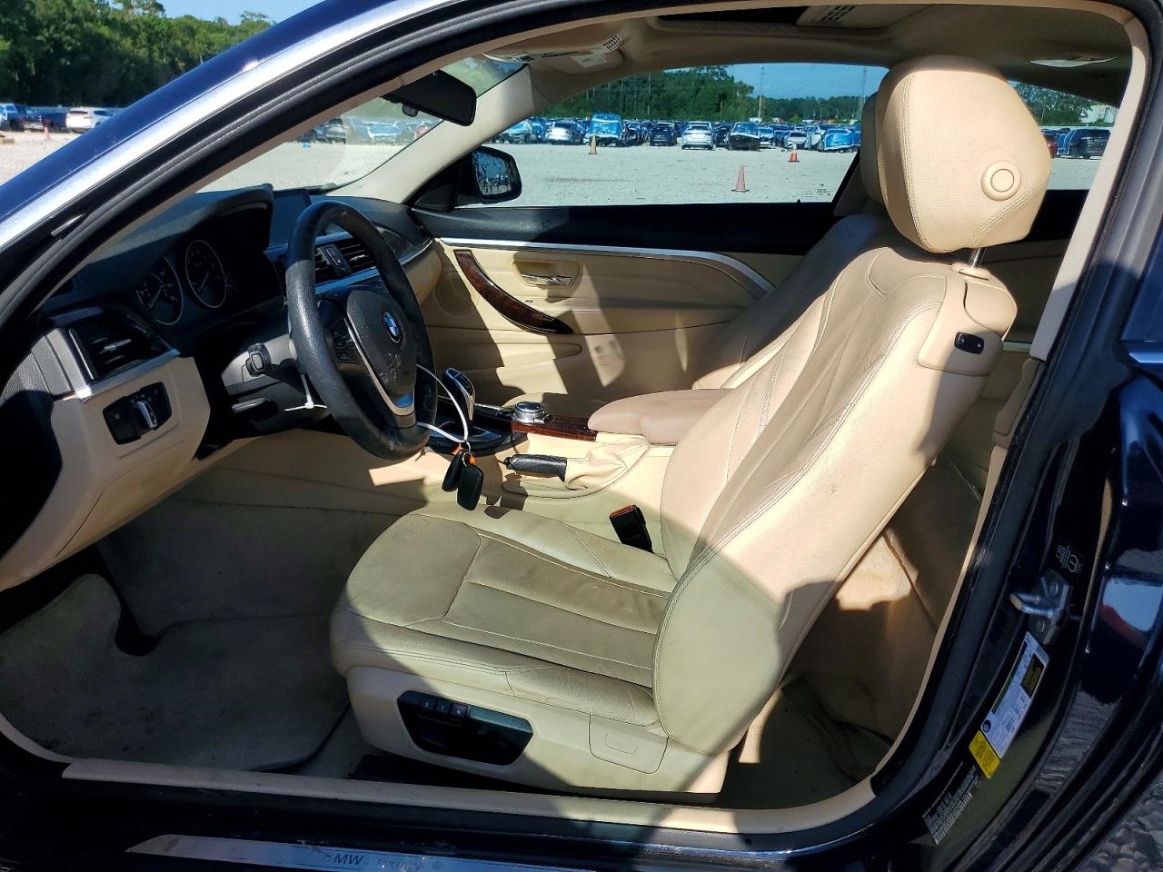 2014 Bmw 428 I Синий vin: WBA3N3C50EK231044