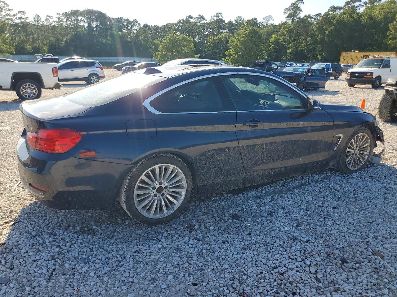 2014 Bmw 428 I Синий vin: WBA3N3C50EK231044