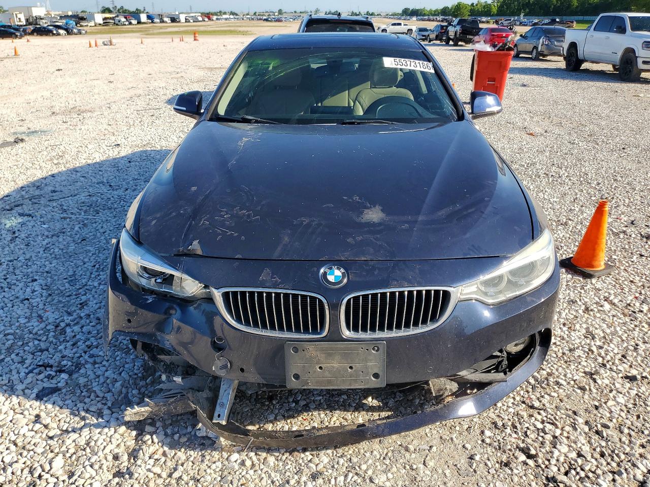2014 Bmw 428 I Синий vin: WBA3N3C50EK231044