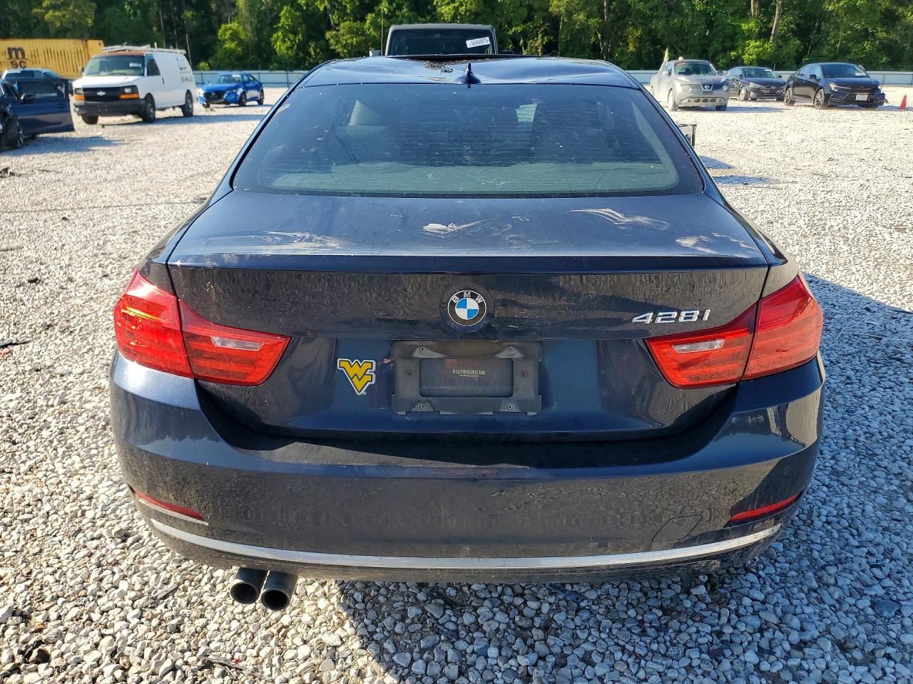 2014 Bmw 428 I Синий vin: WBA3N3C50EK231044