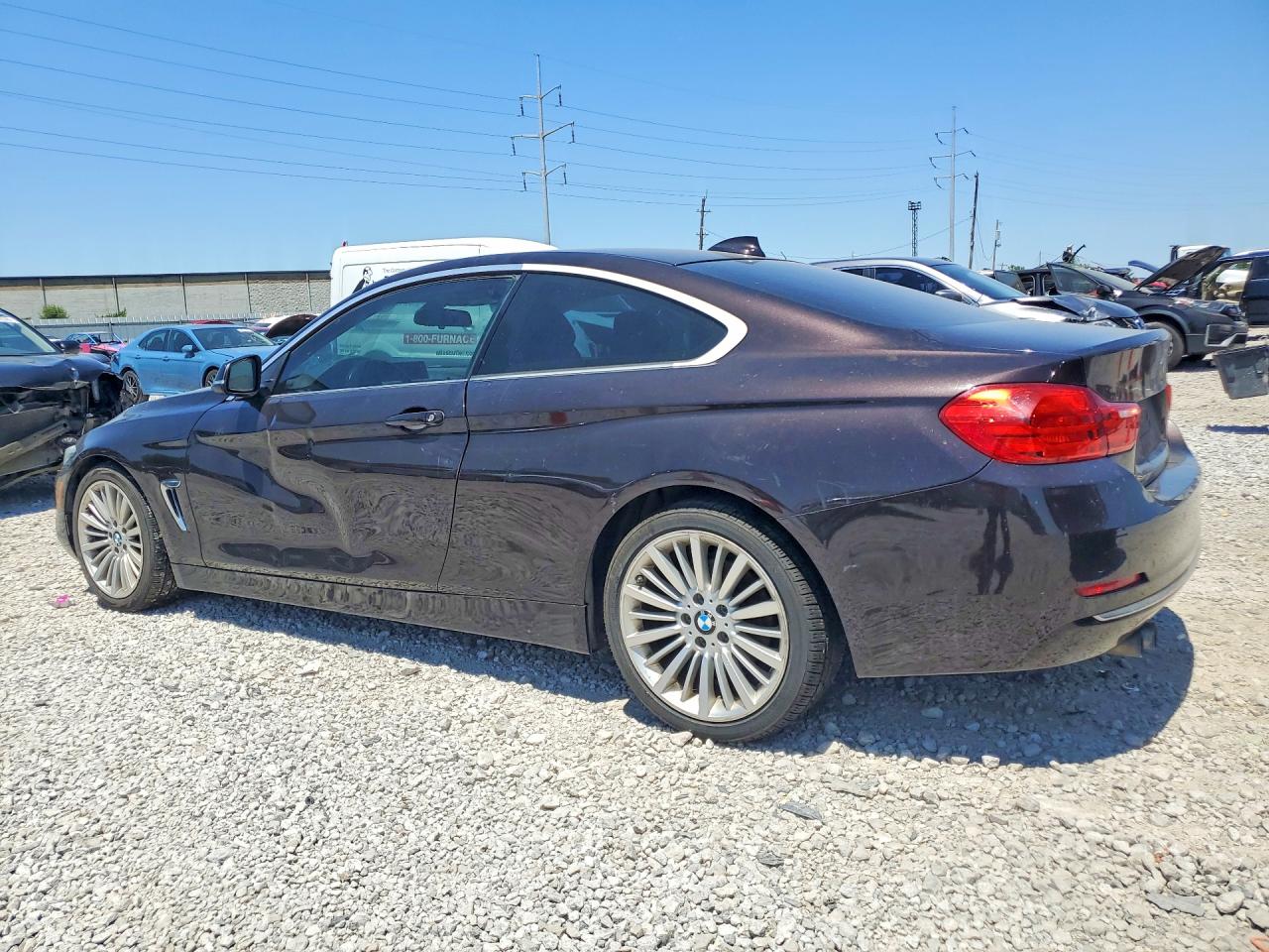 2014 Bmw 428 I Black vin: WBA3N3C50EK231447