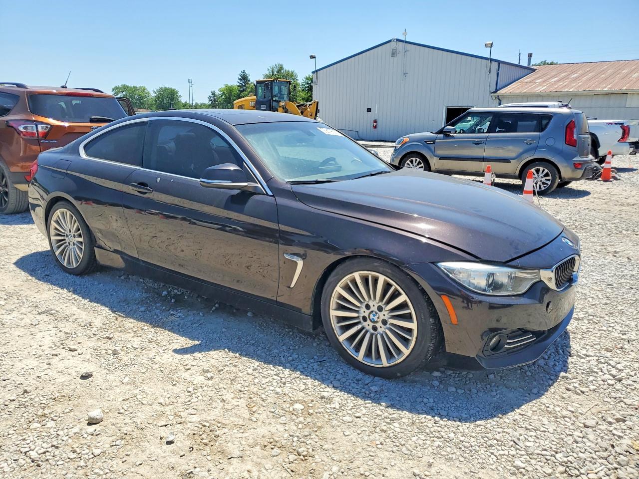 2014 Bmw 428 I Black vin: WBA3N3C50EK231447