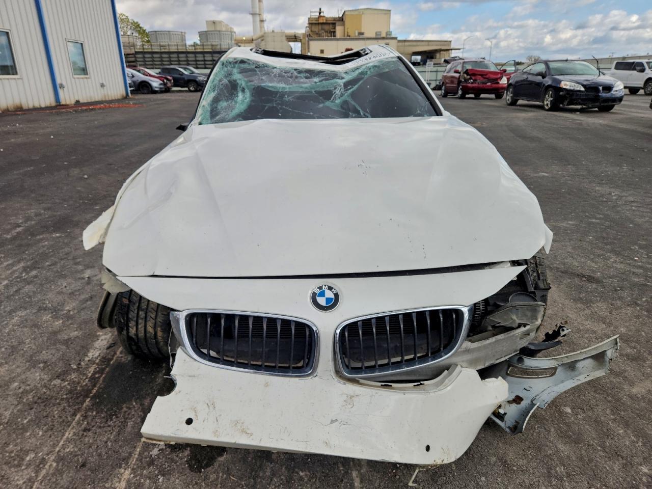 2015 Bmw 428 I White vin: WBA3N3C50FK233328