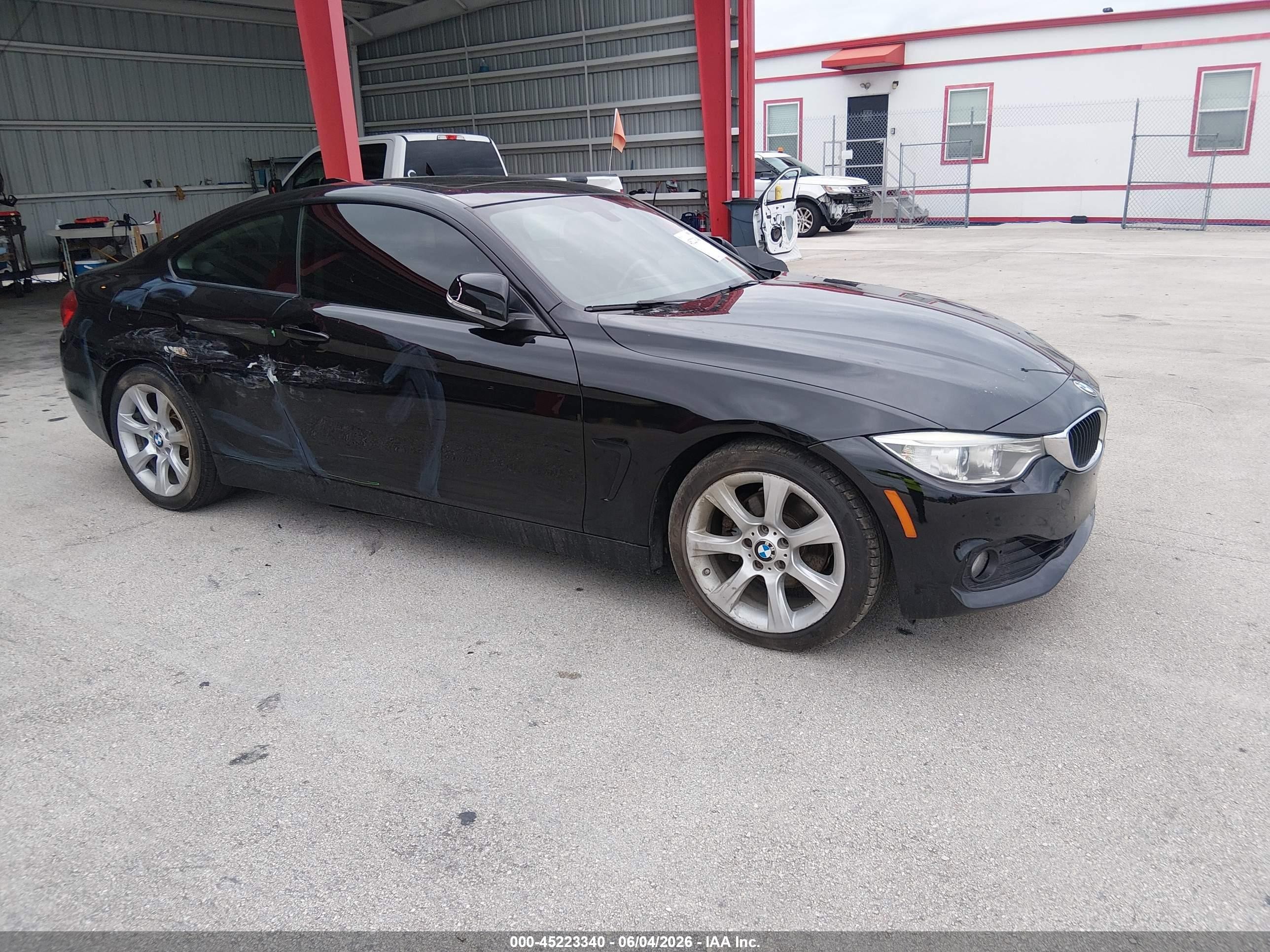 2015 Bmw 428i   Black vin: WBA3N3C50FK233507