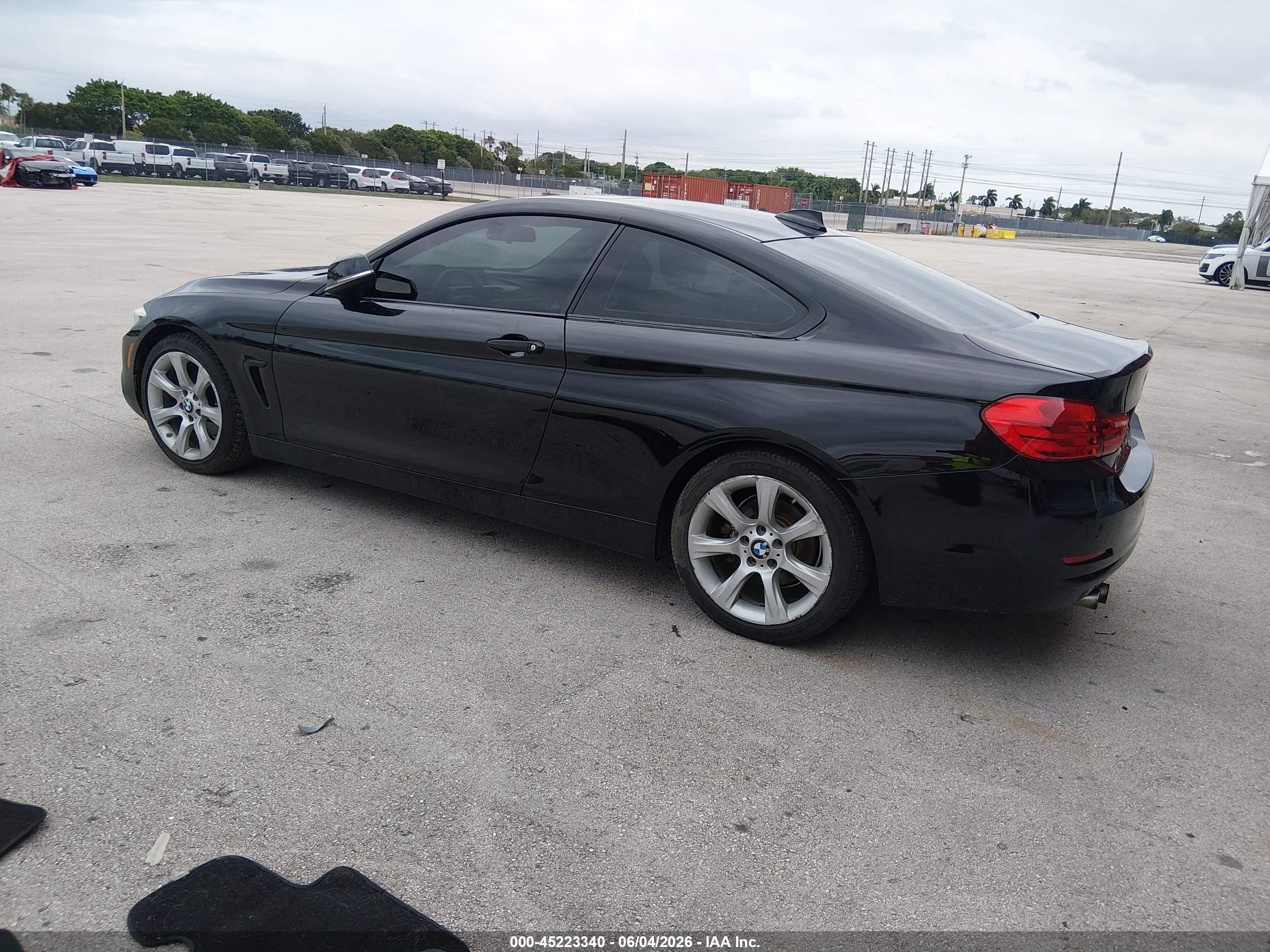 2015 Bmw 428i   Black vin: WBA3N3C50FK233507