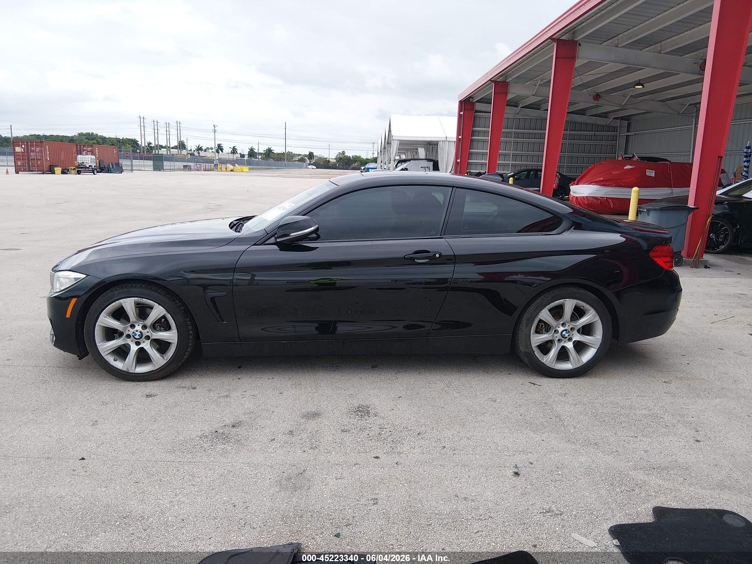 2015 Bmw 428i   Black vin: WBA3N3C50FK233507