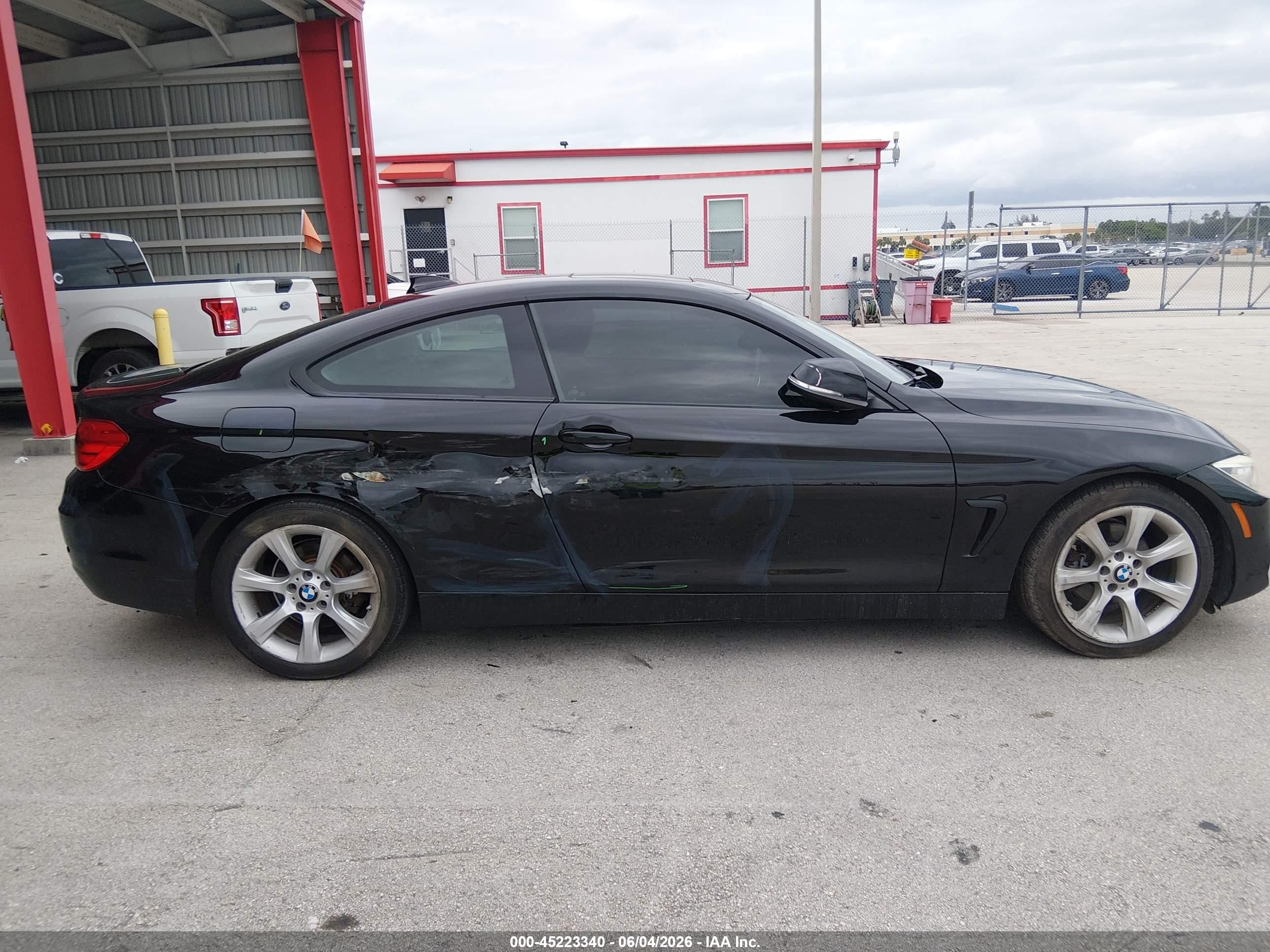 2015 Bmw 428i   Black vin: WBA3N3C50FK233507