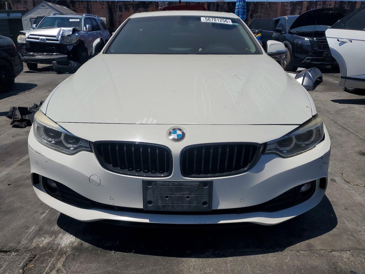 2015 Bmw 428 I White vin: WBA3N3C50FK233815