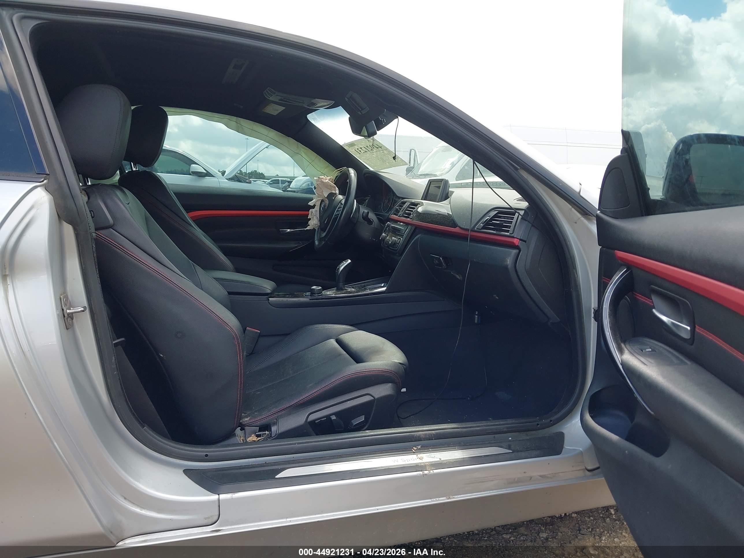 2014 Bmw 428i   Серебряный vin: WBA3N3C51EF710632