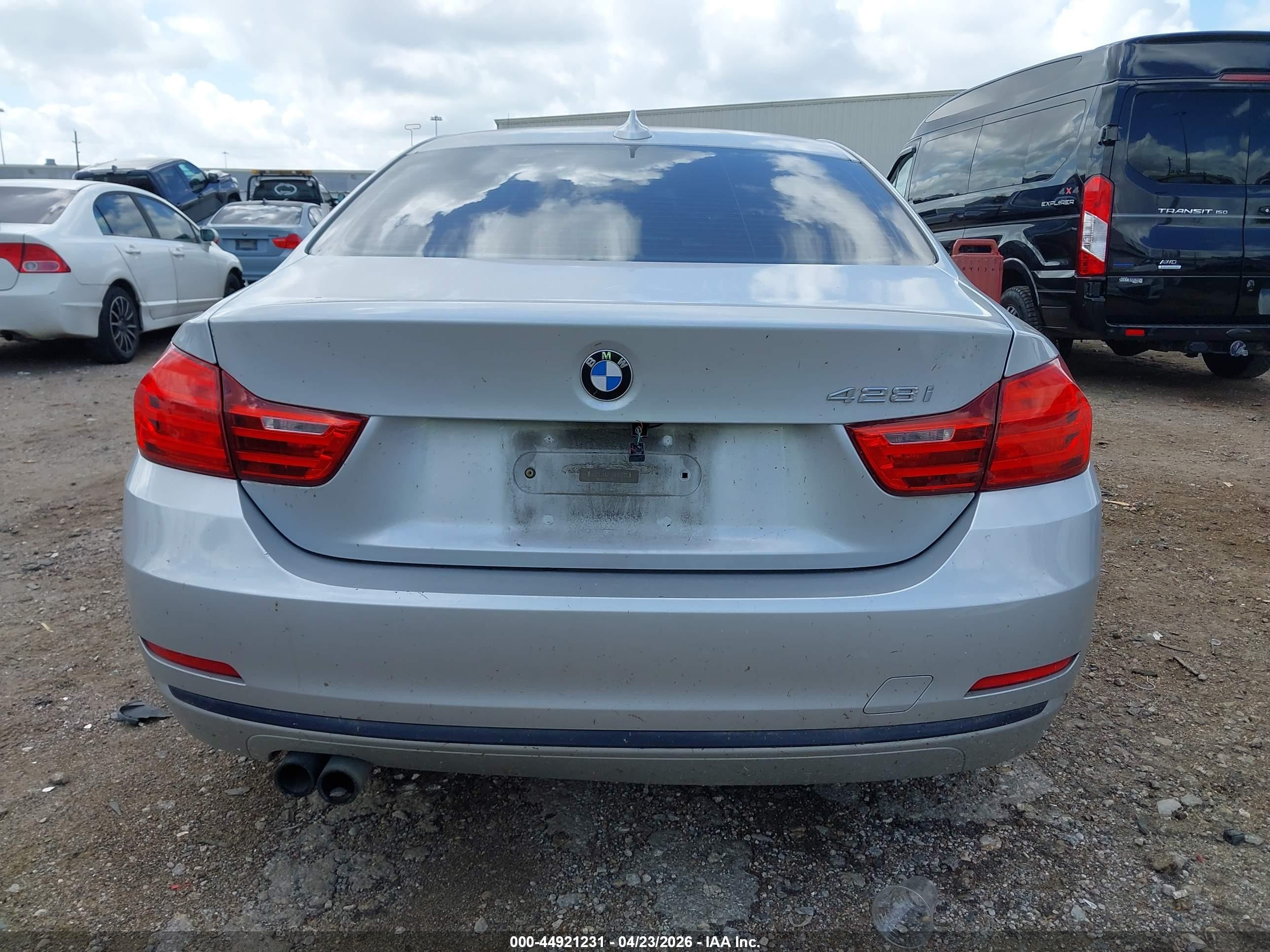 2014 Bmw 428i   Серебряный vin: WBA3N3C51EF710632