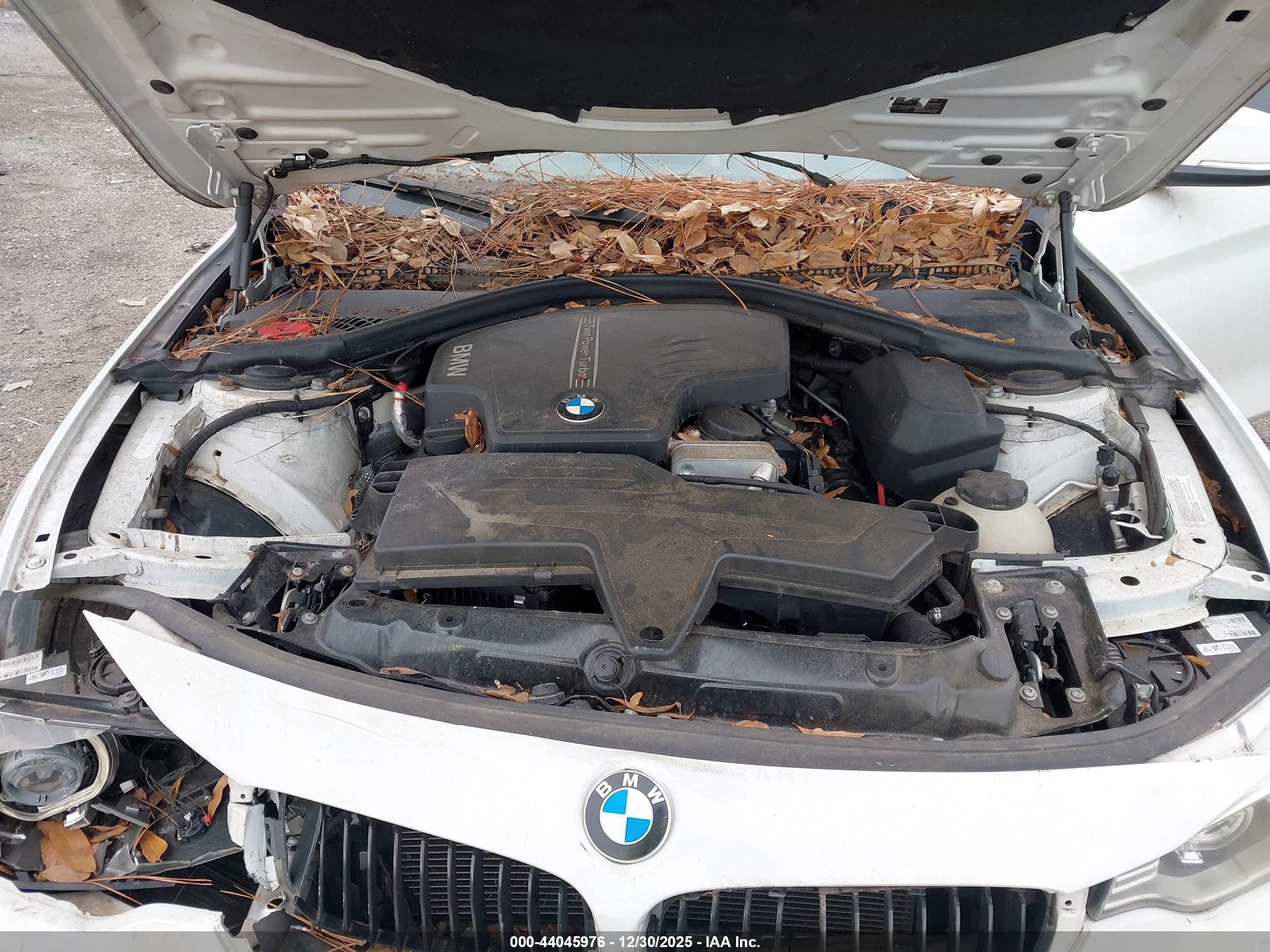 2014 Bmw 428i   White vin: WBA3N3C51EF711862