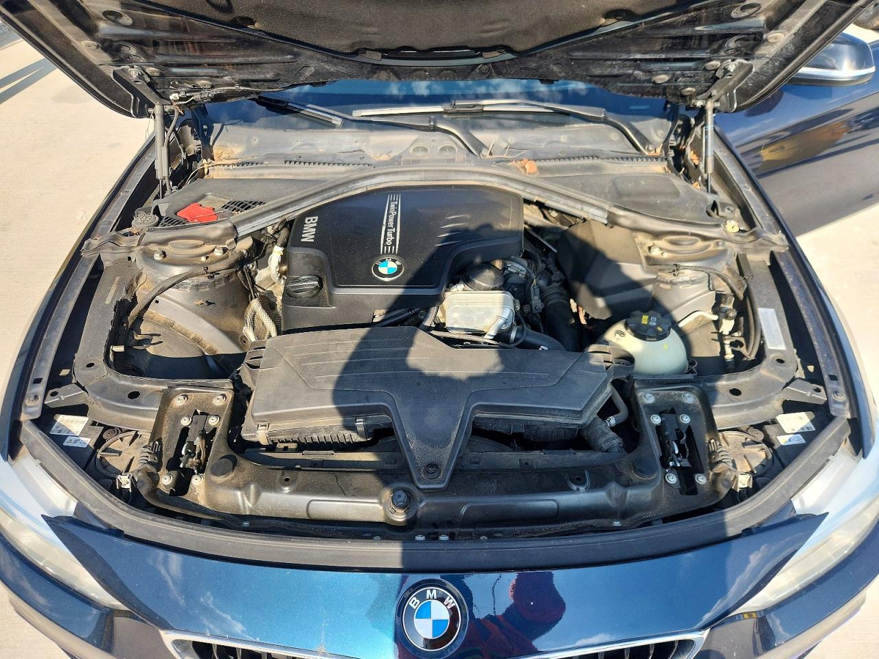2015 Bmw 428 I Синий vin: WBA3N3C51FK231927
