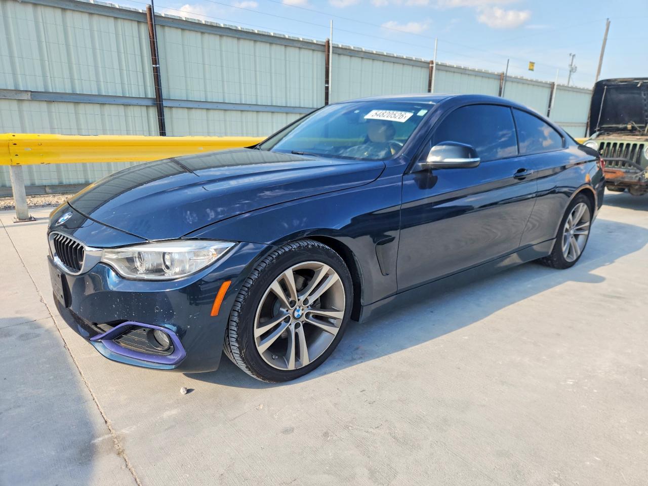 2015 Bmw 428 I Синий vin: WBA3N3C51FK231927