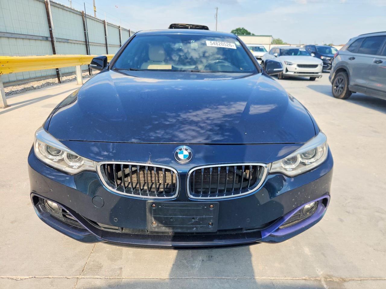 2015 Bmw 428 I Синий vin: WBA3N3C51FK231927
