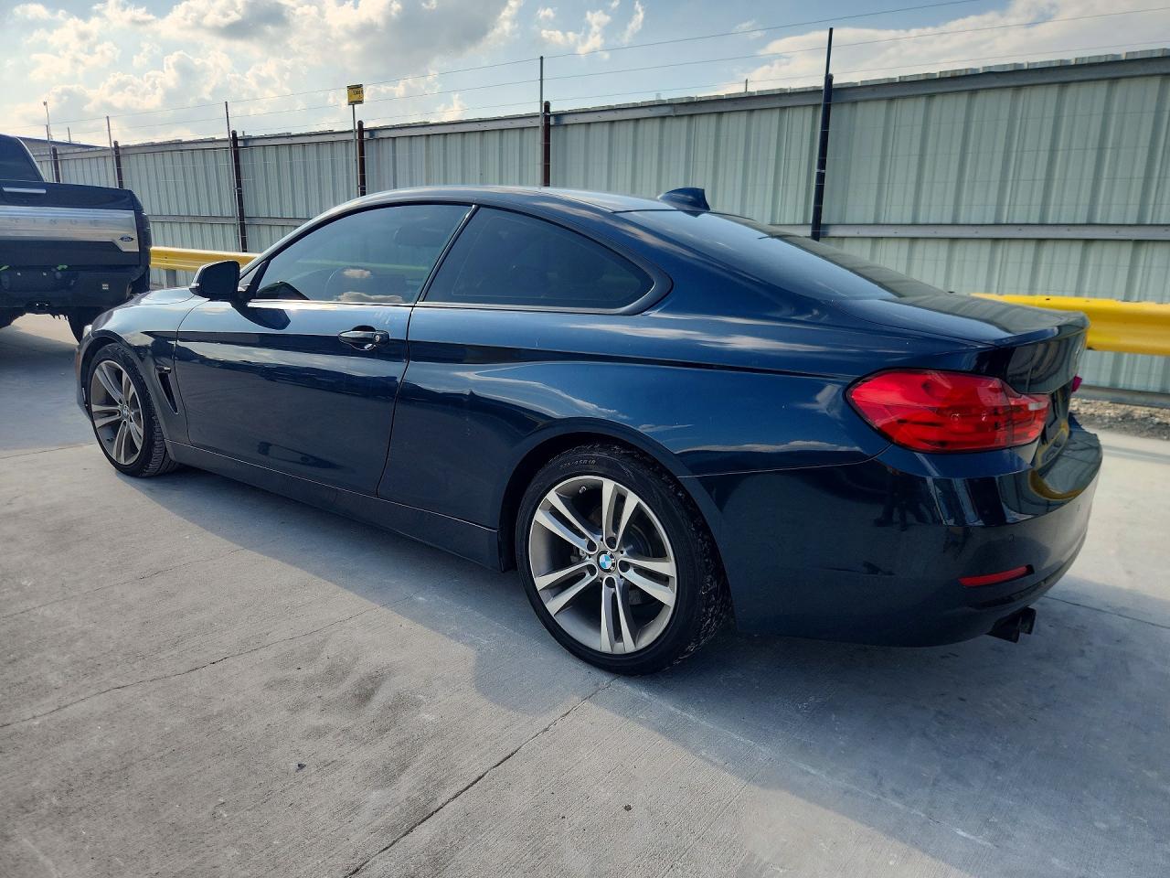 2015 Bmw 428 I Синий vin: WBA3N3C51FK231927