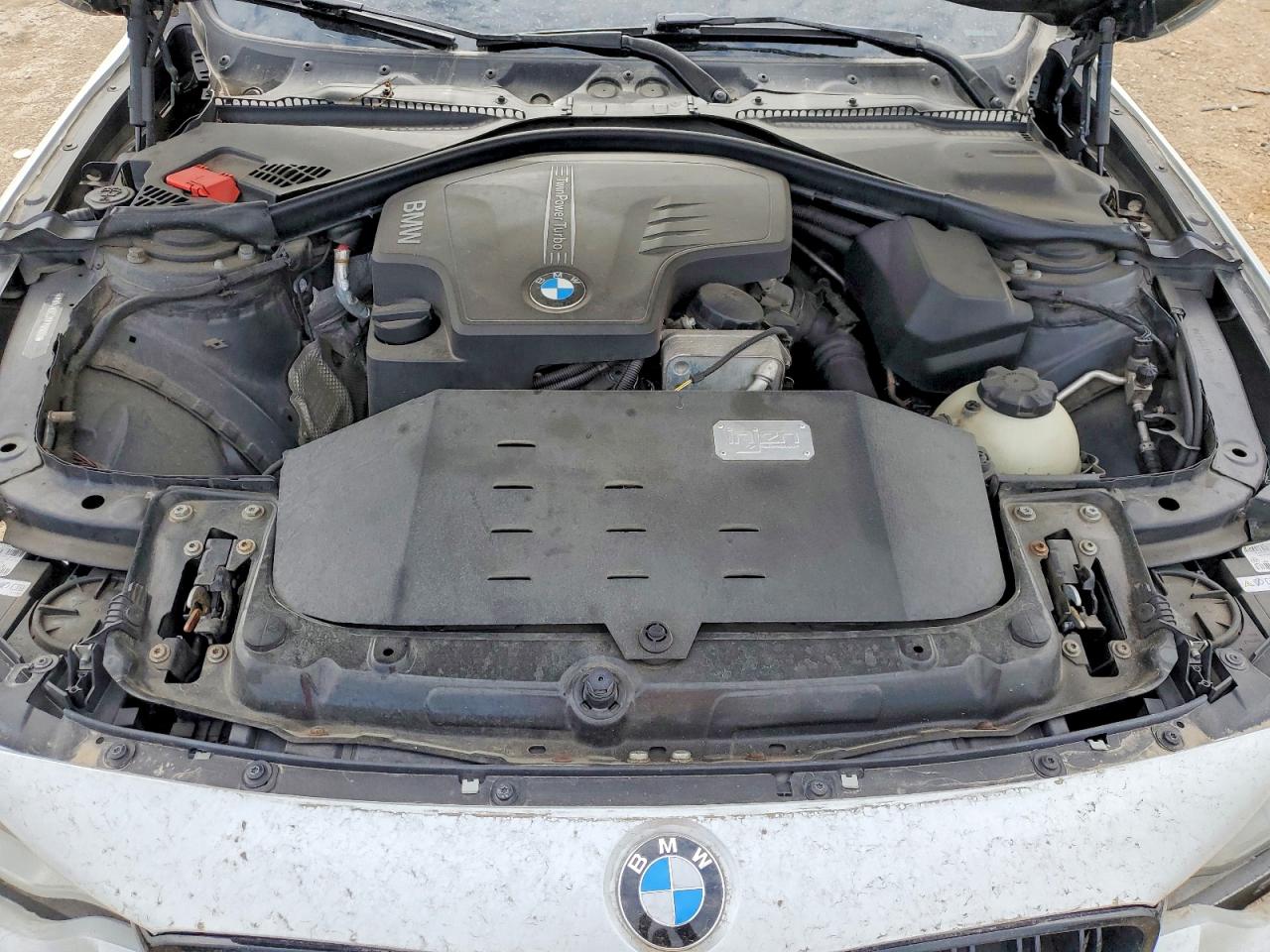 2014 Bmw 428 I White vin: WBA3N3C52EF712633