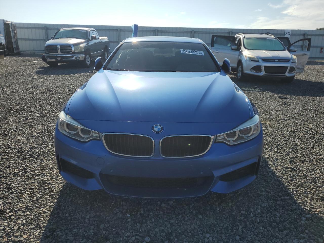 2015 Bmw 428 I Blue vin: WBA3N3C52FK234206