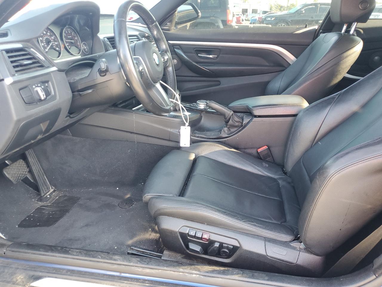 2015 Bmw 428 I Blue vin: WBA3N3C52FK234206
