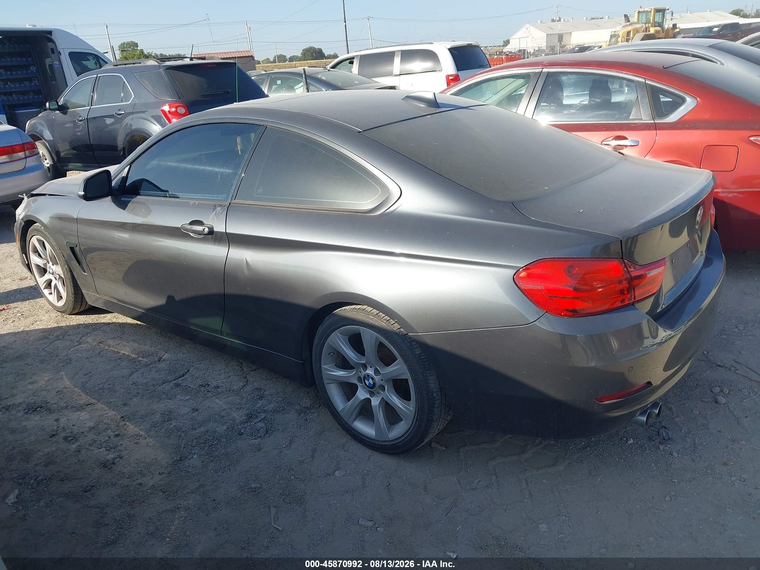 2015 Bmw 428i   Black vin: WBA3N3C52FK234495