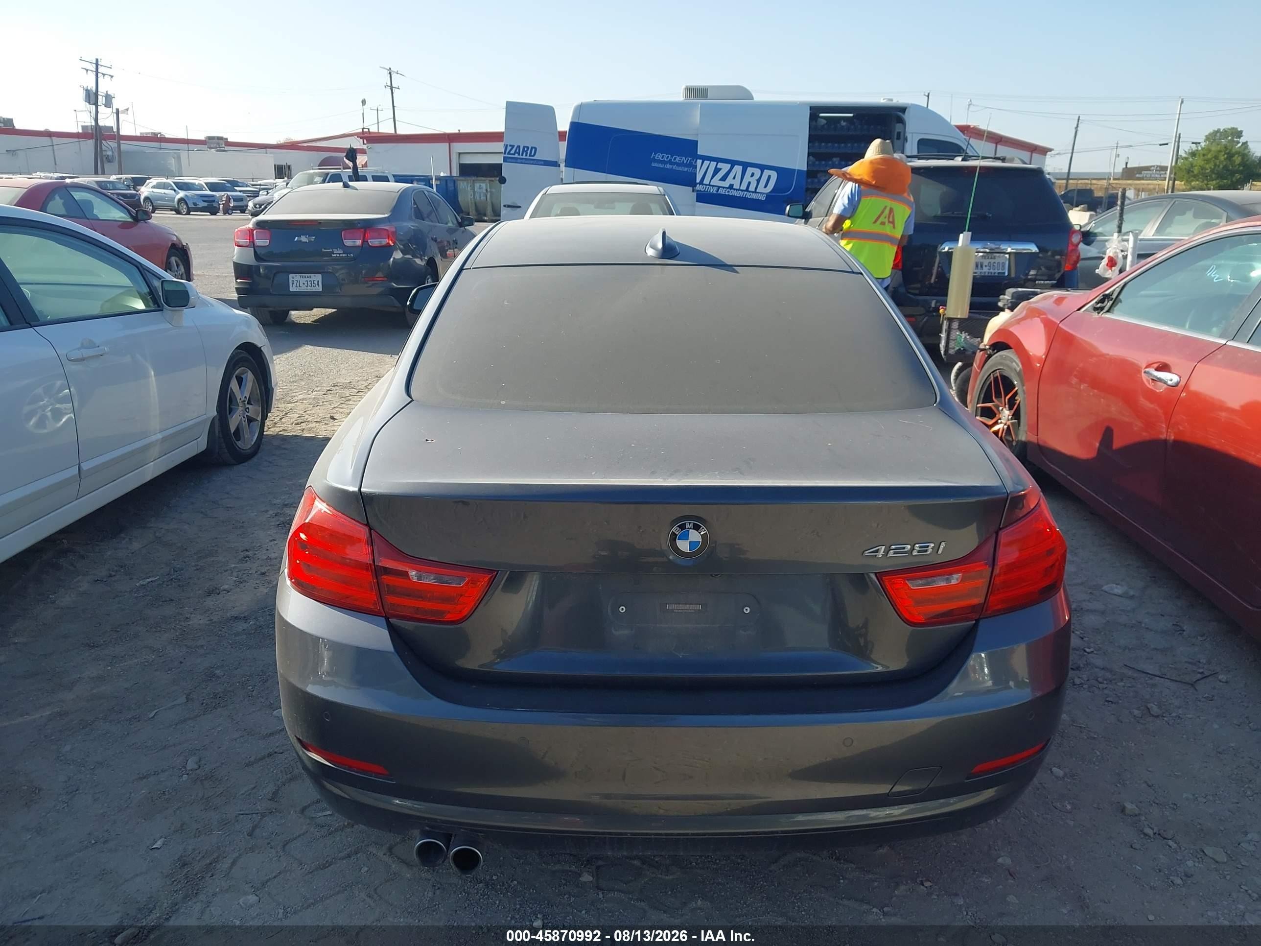 2015 Bmw 428i   Black vin: WBA3N3C52FK234495